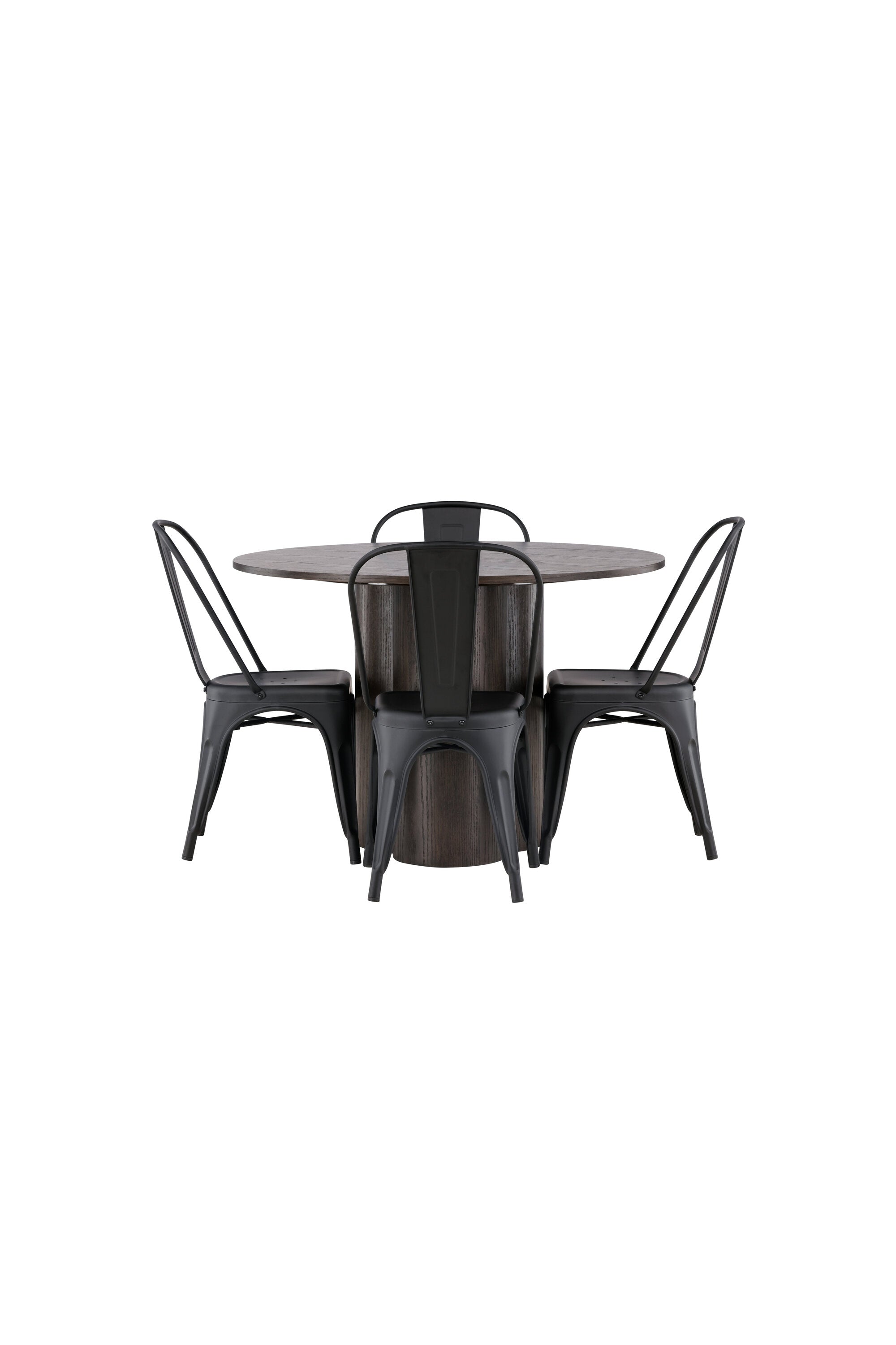 Matgrupp Olivia med 4st matstolar Tempe-GR Dining Set-Venture Home-peaceofhome.se