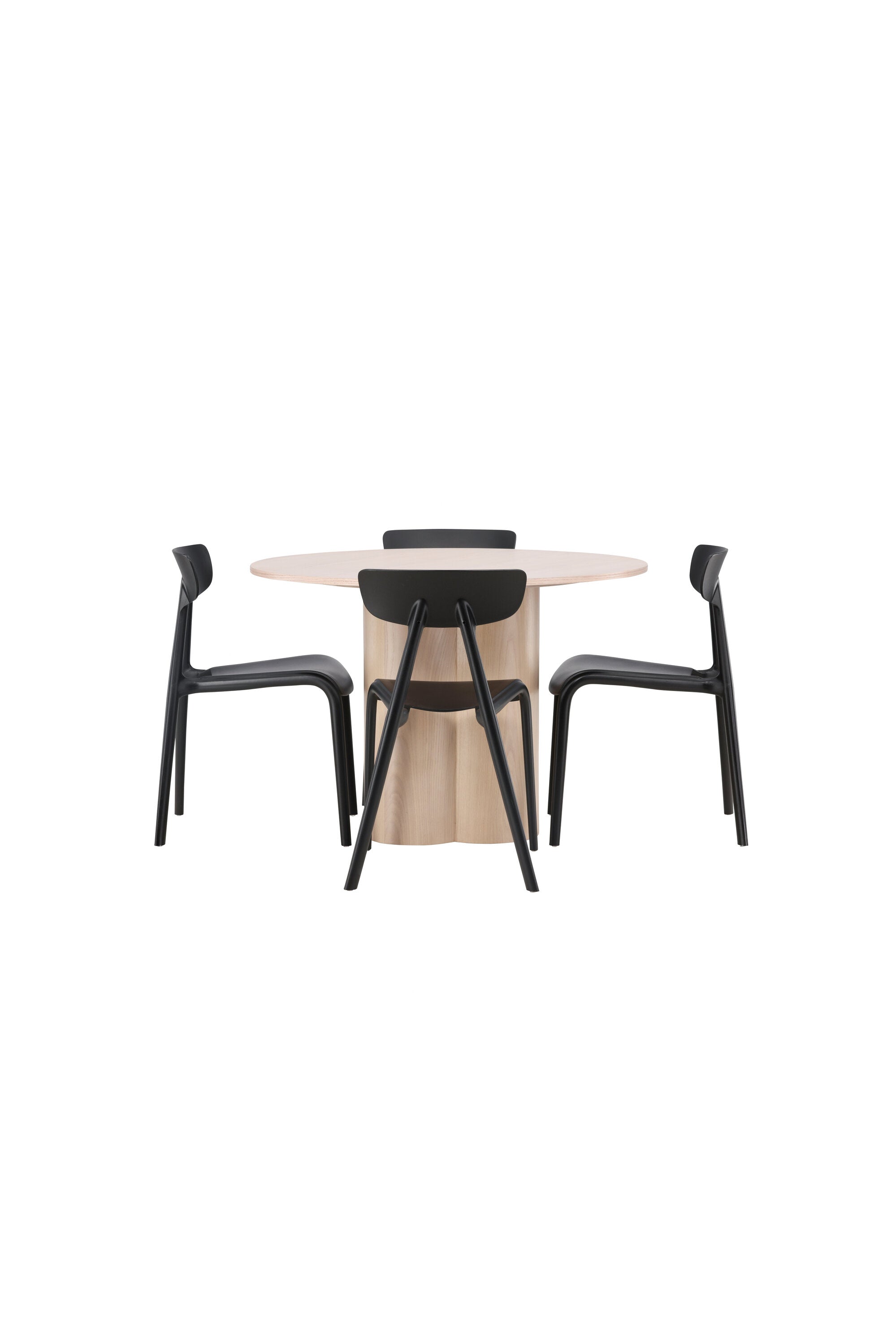 Matgrupp Olivia med 4st matstolar Ursholmen-GR Dining Set-Venture Home-peaceofhome.se