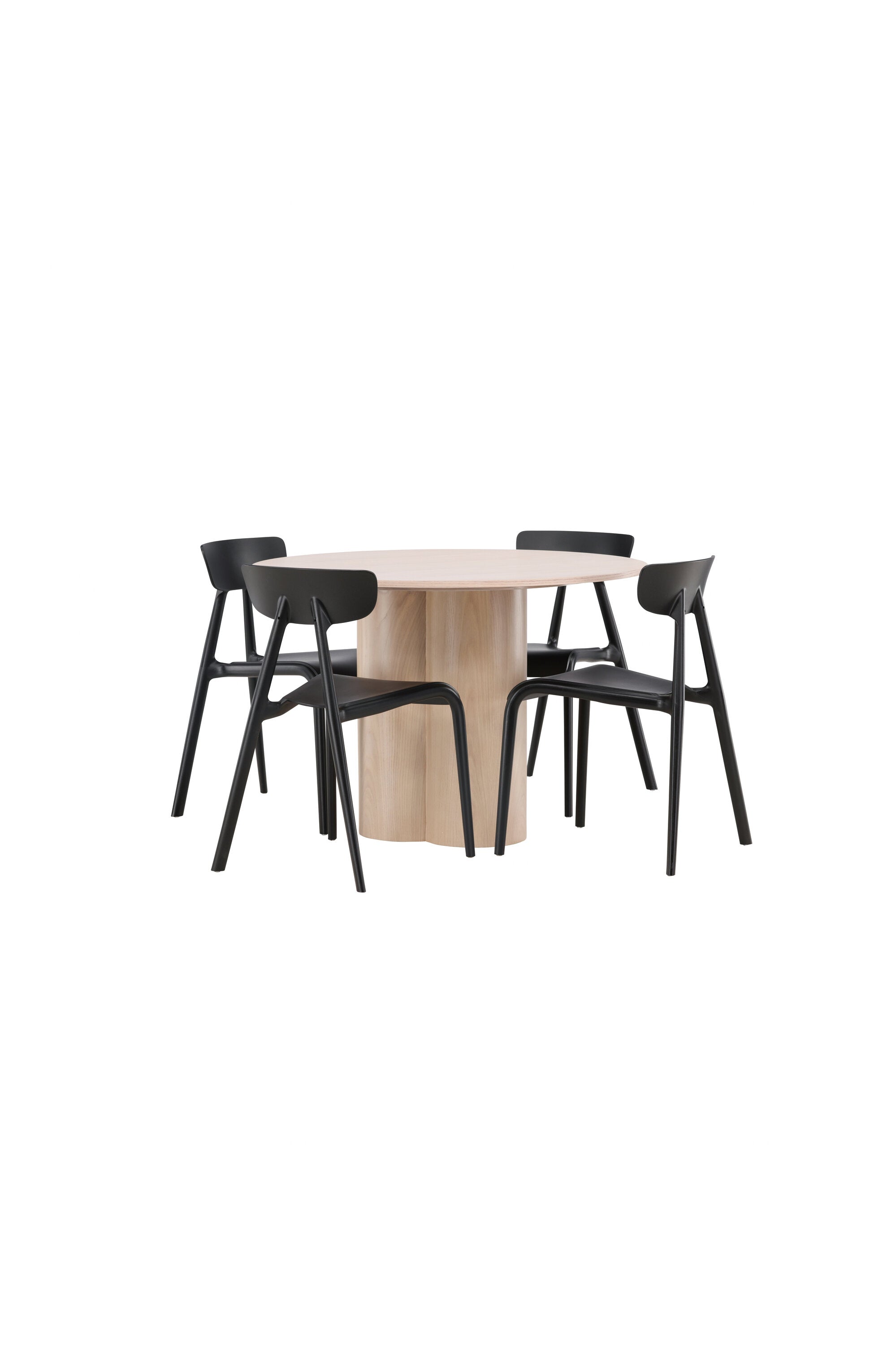 Matgrupp Olivia med 4st matstolar Ursholmen-GR Dining Set-Venture Home-peaceofhome.se