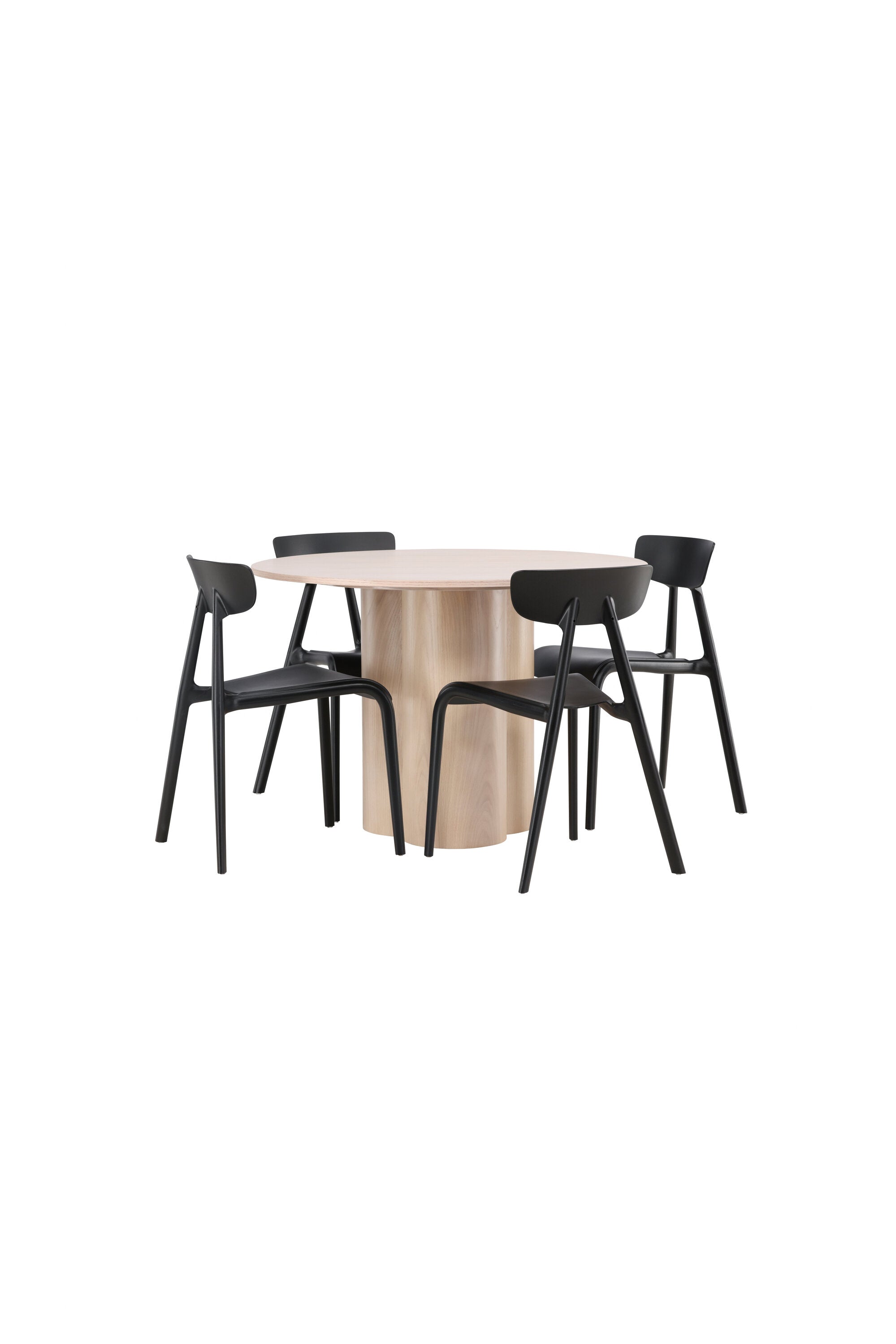 Matgrupp Olivia med 4st matstolar Ursholmen-GR Dining Set-Venture Home-peaceofhome.se