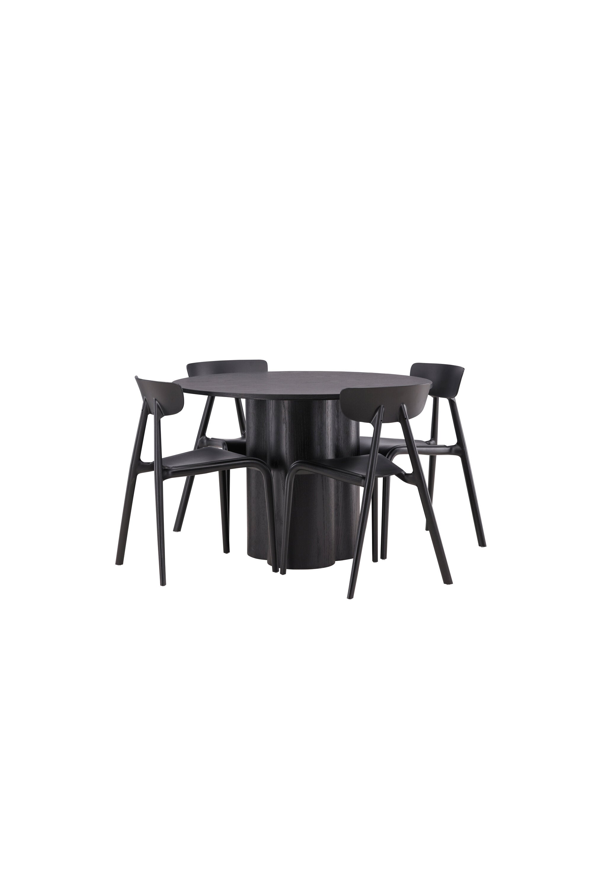 Matgrupp Olivia med 4st matstolar Ursholmen-GR Dining Set-Venture Home-peaceofhome.se