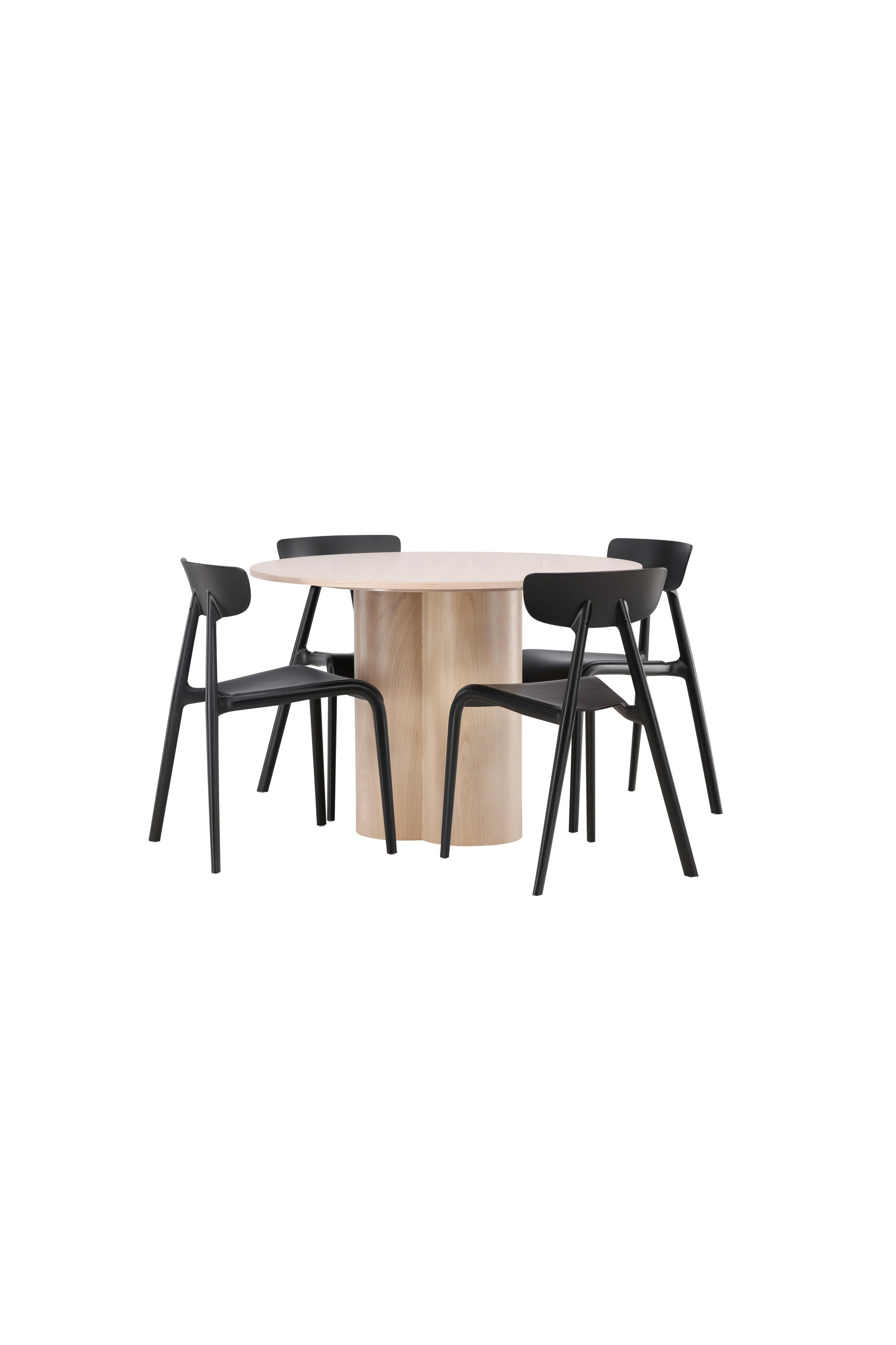 Matgrupp Olivia med 4st matstolar Ursholmen-GR Dining Set-Venture Home-peaceofhome.se