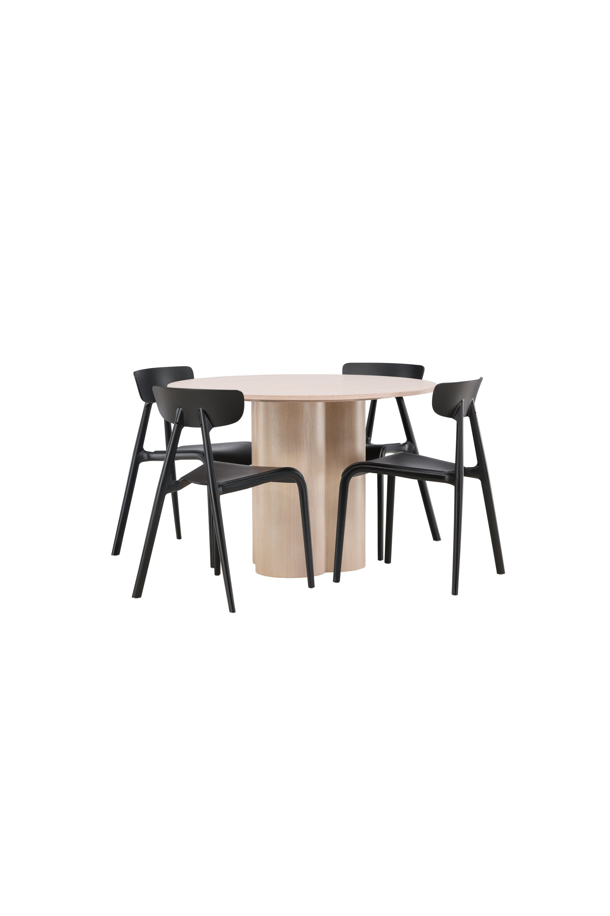 Matgrupp Olivia med 4st matstolar Ursholmen-GR Dining Set-Venture Home-peaceofhome.se