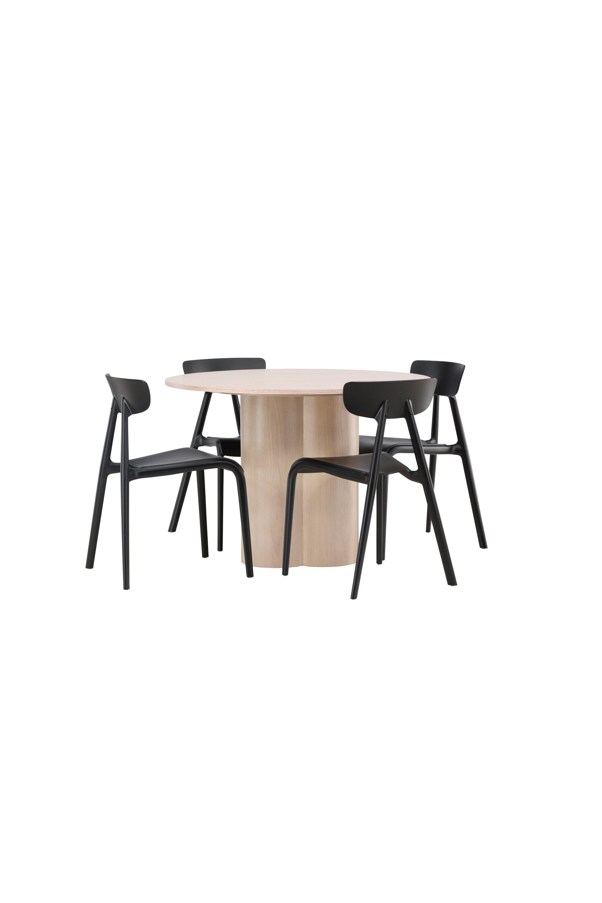 Matgrupp Olivia med 4st matstolar Ursholmen-GR Dining Set-Venture Home-peaceofhome.se