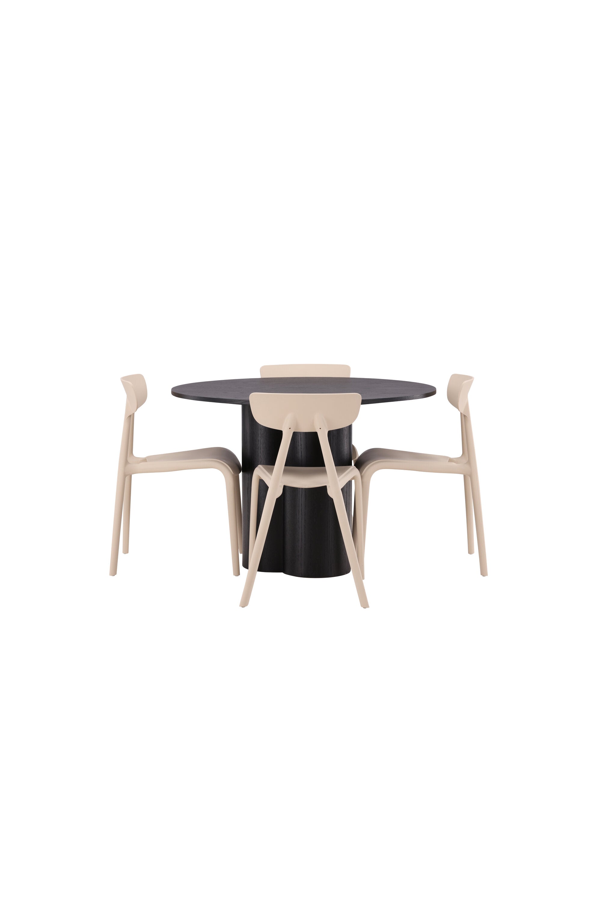 Matgrupp Olivia med 4st matstolar Ursholmen-GR Dining Set-Venture Home-peaceofhome.se