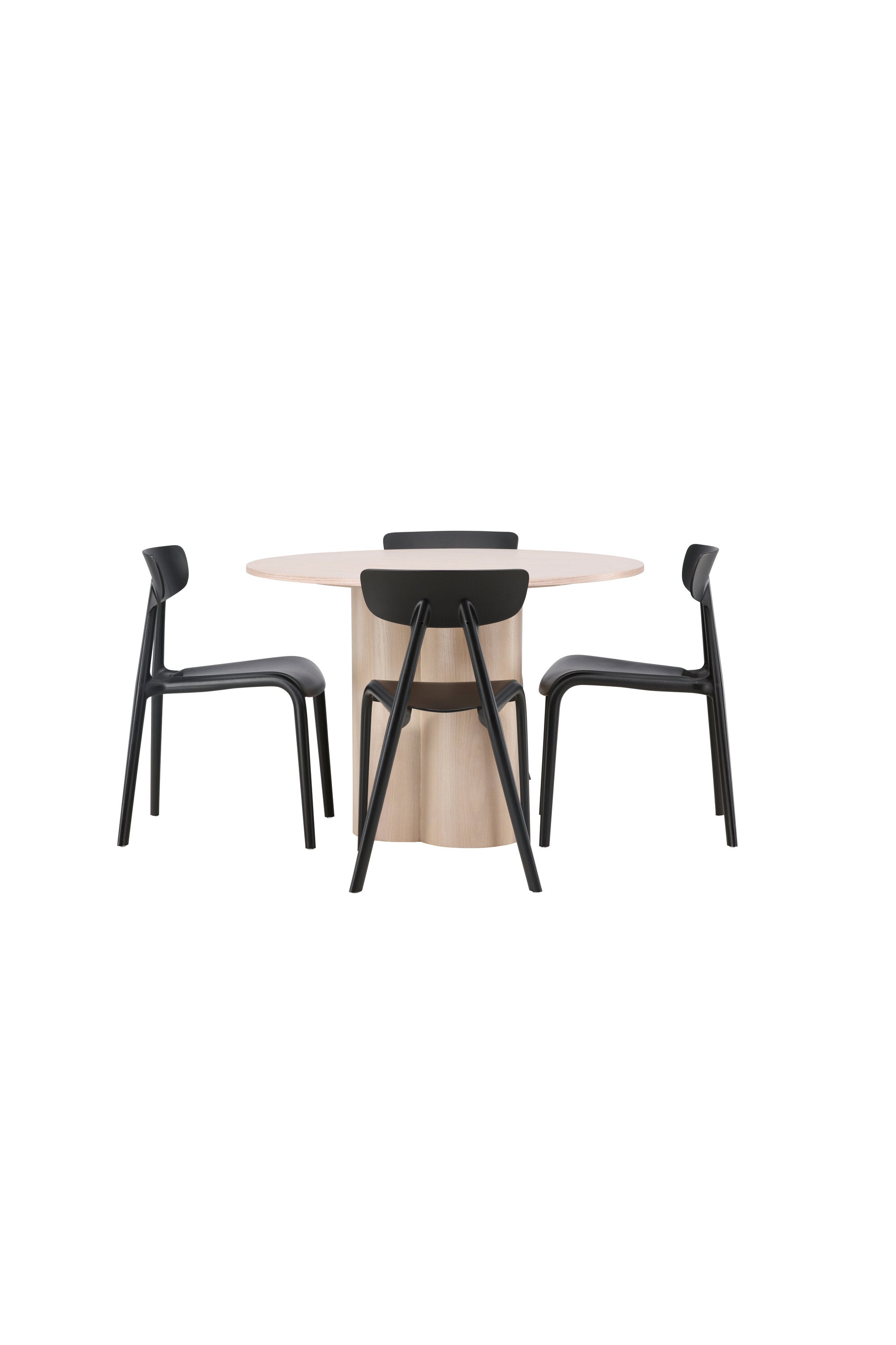 Matgrupp Olivia med 4st matstolar Ursholmen-GR Dining Set-Venture Home-peaceofhome.se