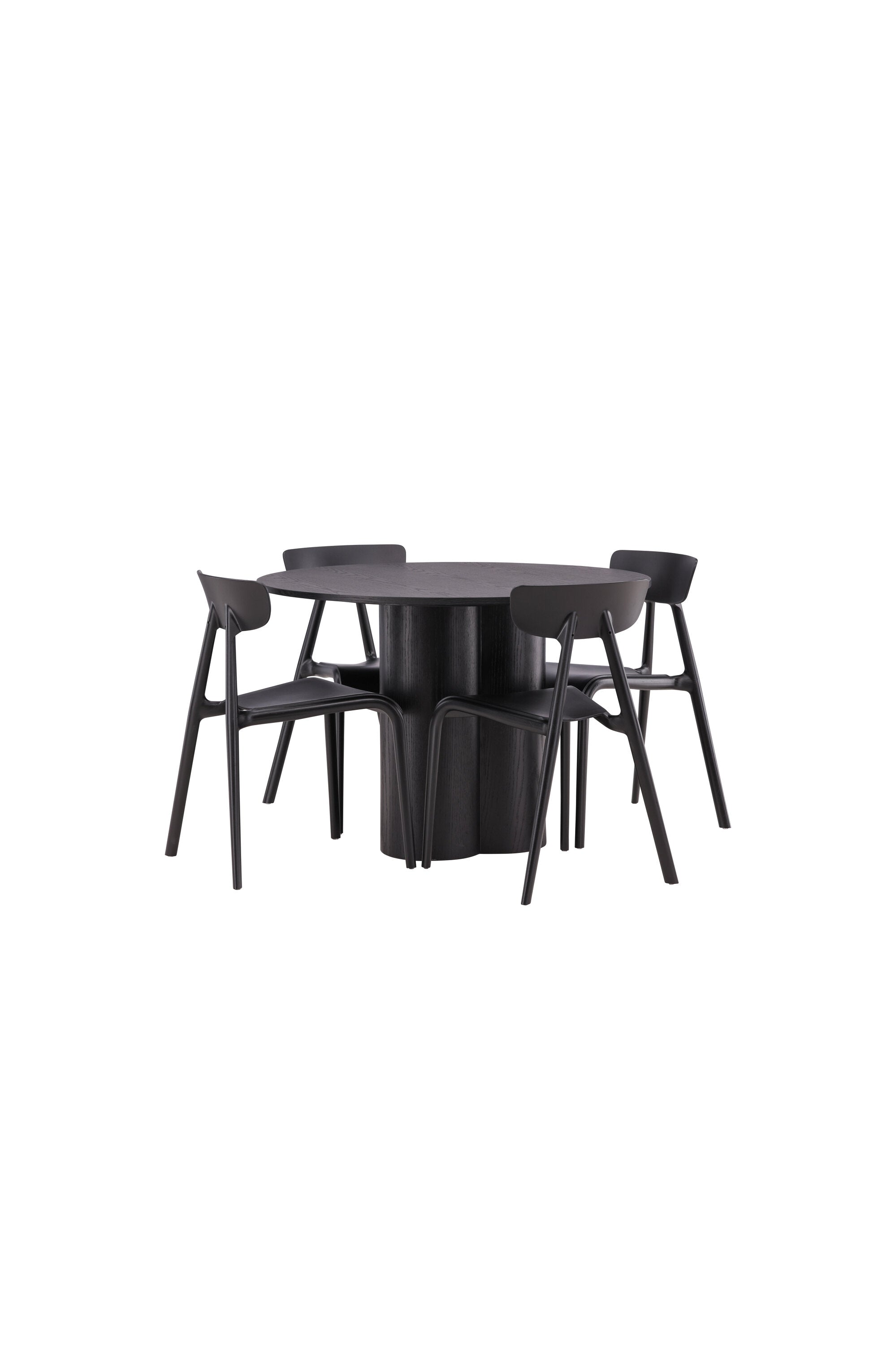 Matgrupp Olivia med 4st matstolar Ursholmen-GR Dining Set-Venture Home-peaceofhome.se