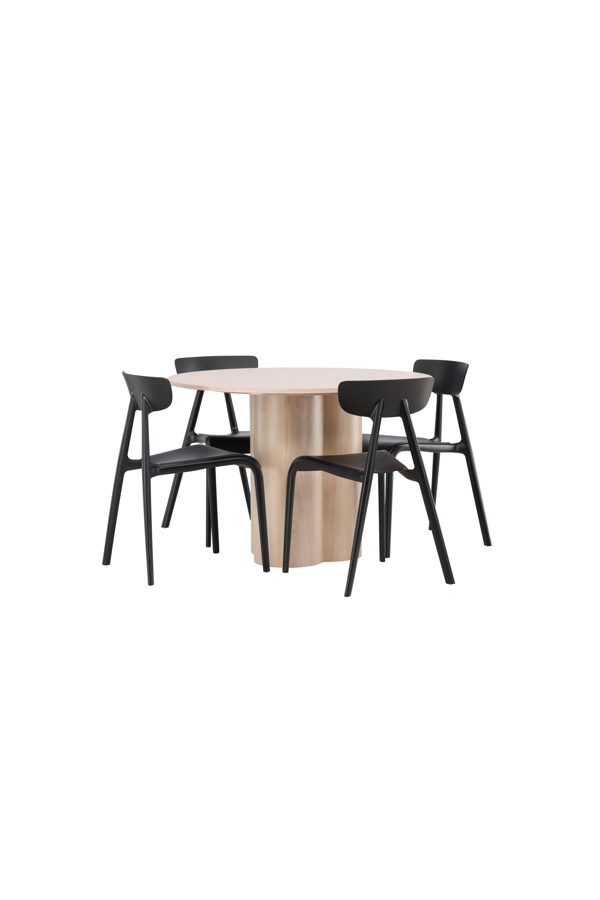 Matgrupp Olivia med 4st matstolar Ursholmen-GR Dining Set-Venture Home-peaceofhome.se