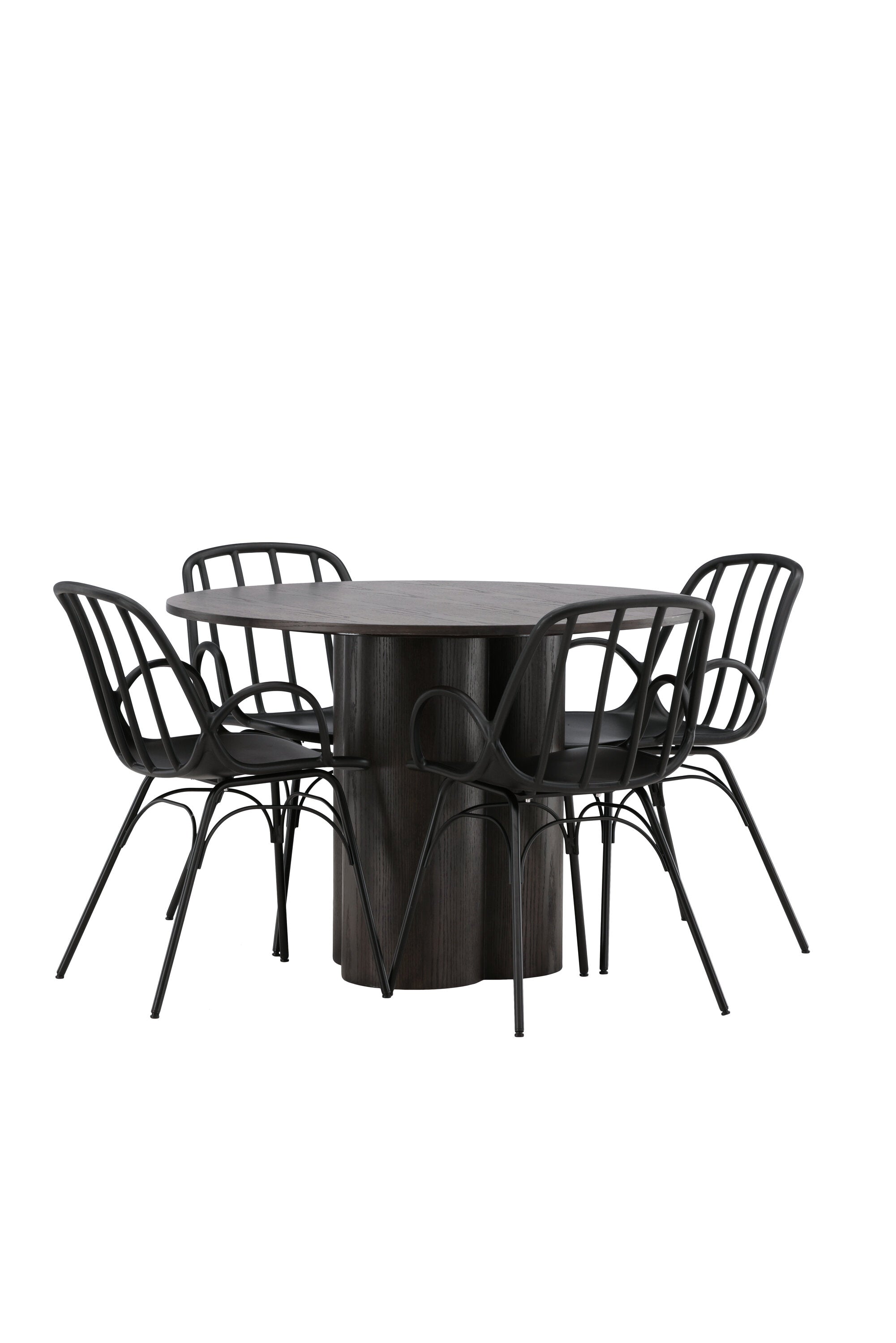 Matgrupp Olivia med stolarna Dyrön-GR Dining Set-Venture Home-peaceofhome.se