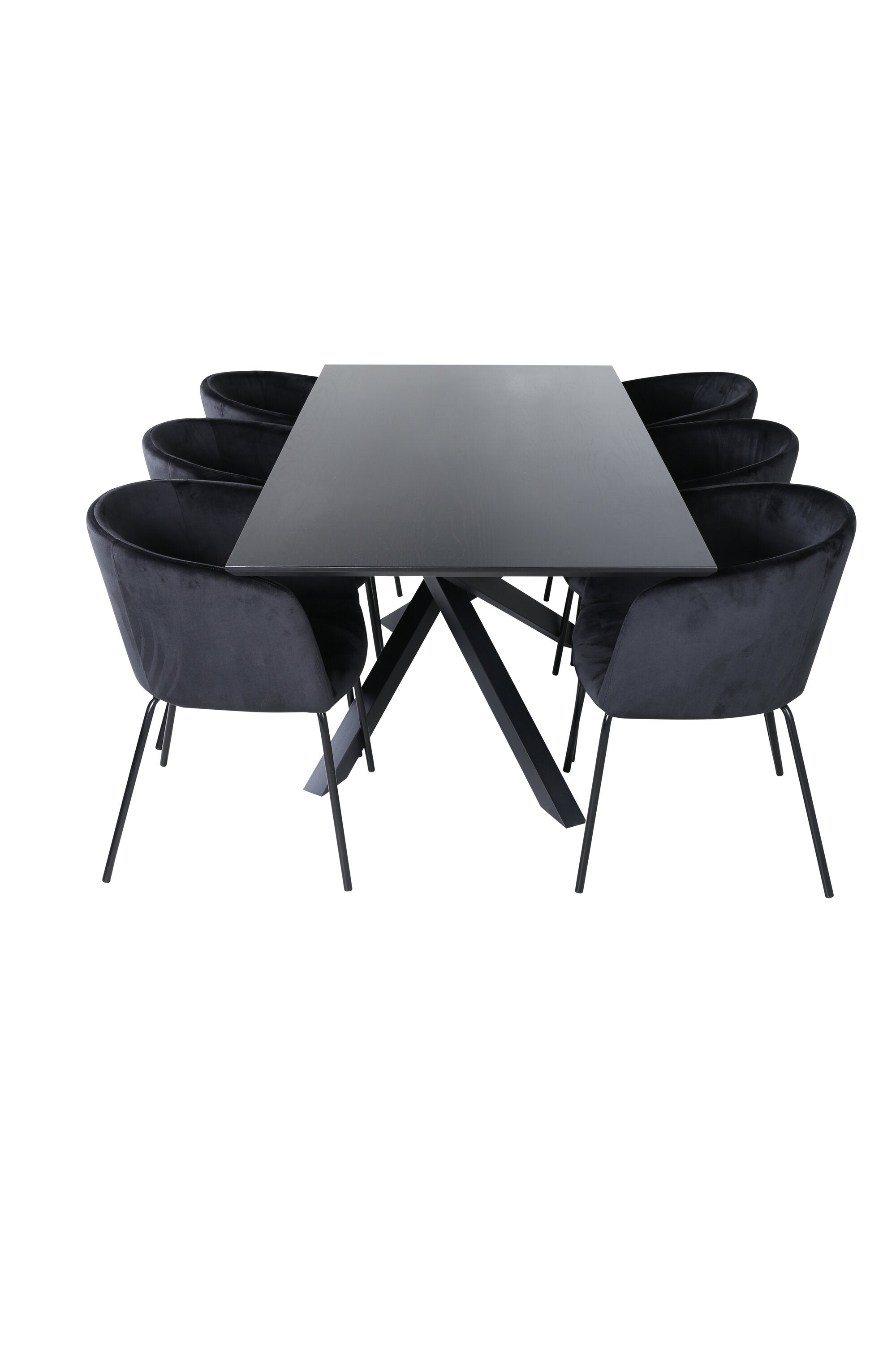 Matgrupp Piazza med stolarna Berit-GR Dining Set-Venture Home-peaceofhome.se