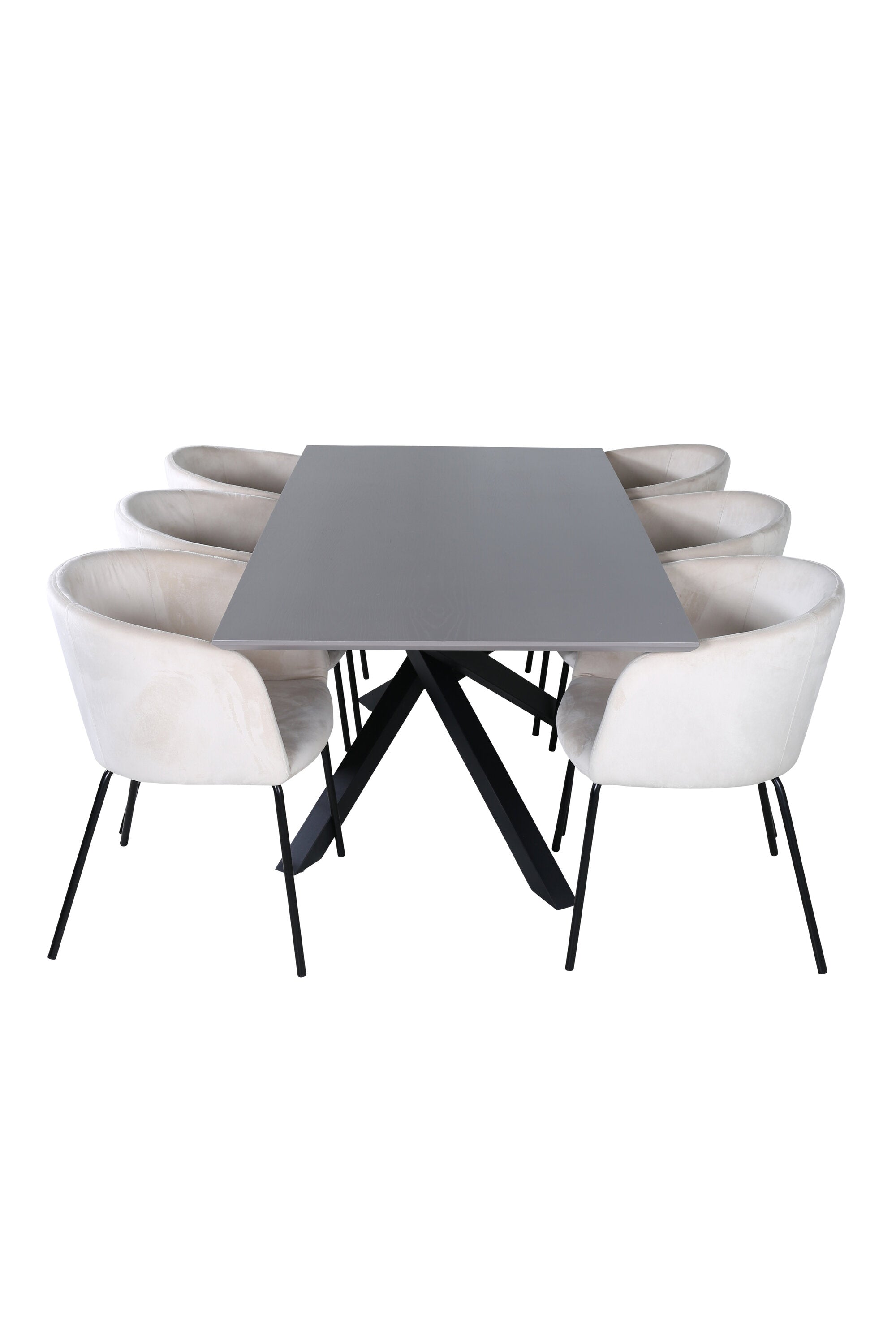 Matgrupp Piazza med stolarna Berit-GR Dining Set-Venture Home-peaceofhome.se