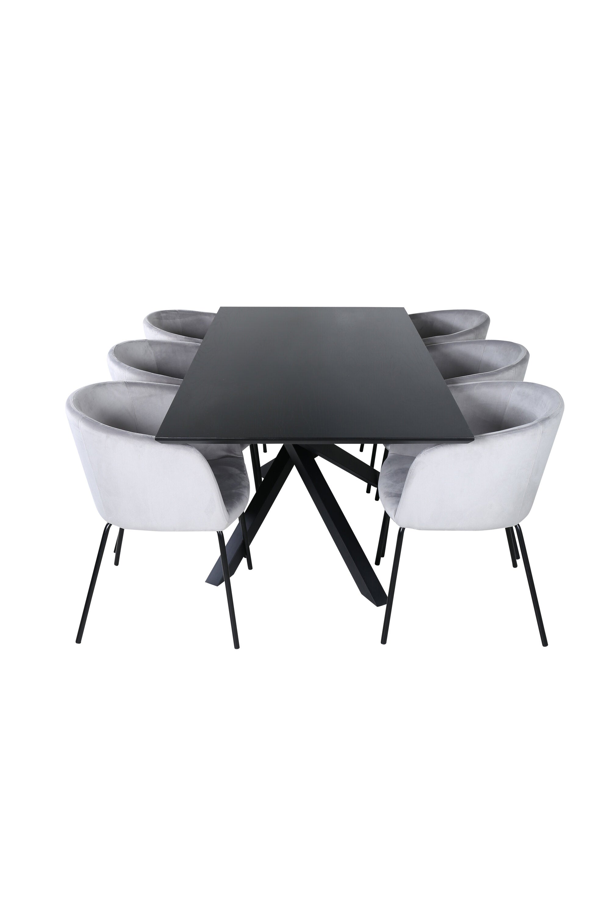 Matgrupp Piazza med stolarna Berit-GR Dining Set-Venture Home-peaceofhome.se