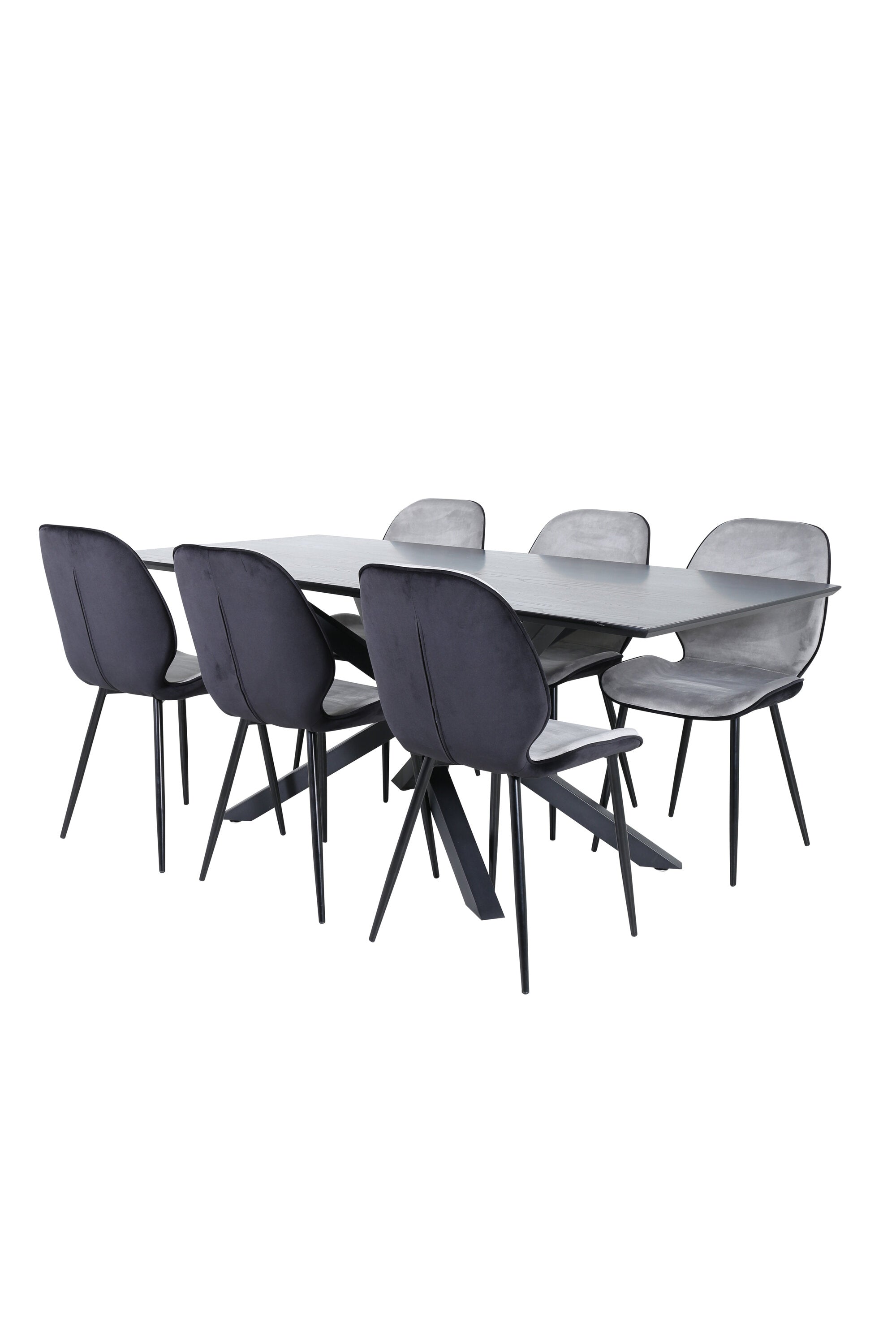 Matgrupp Piazza med stolarna Emma-GR Dining Set-Venture Home-peaceofhome.se