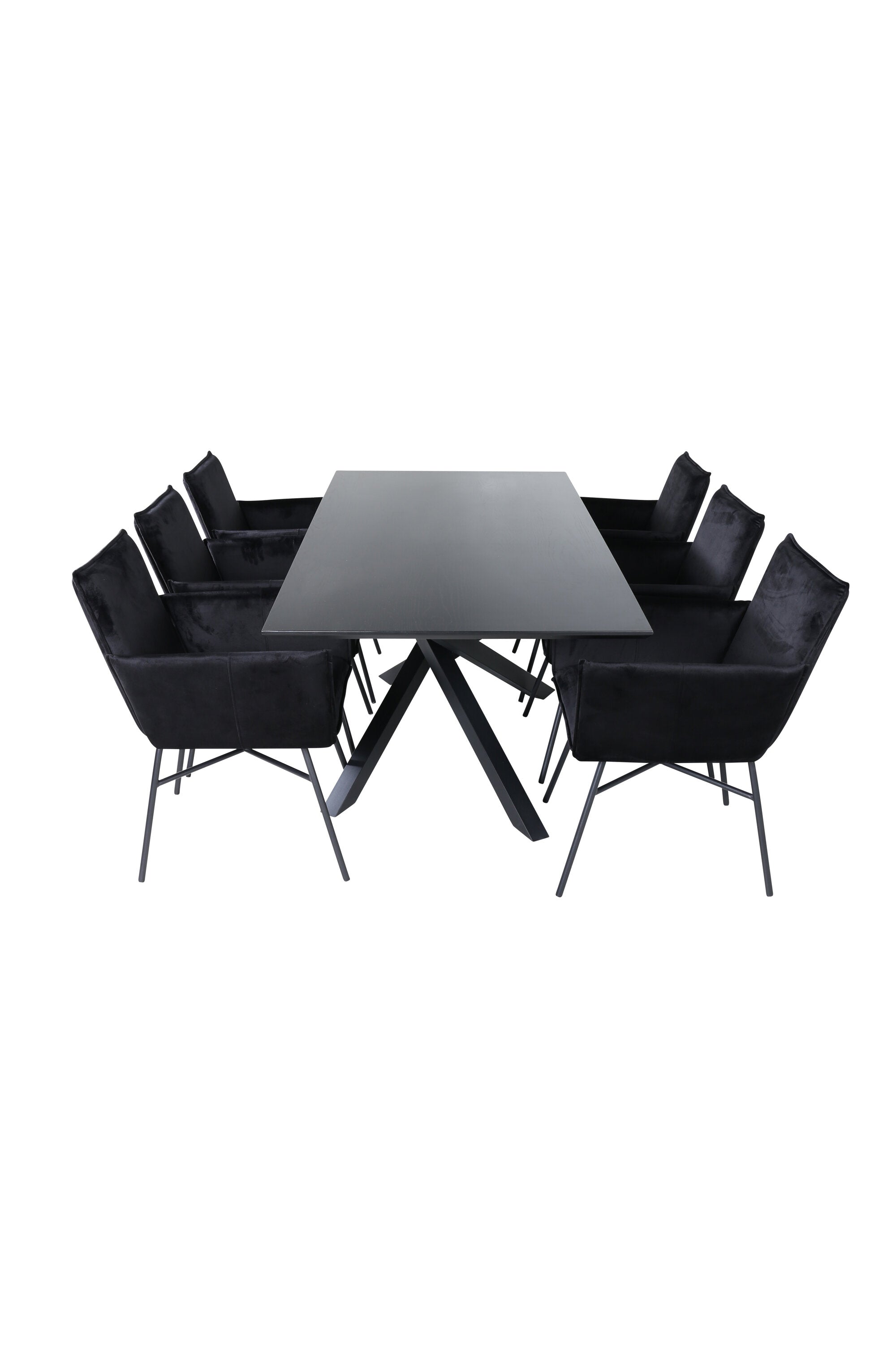 Matgrupp Piazza med stolarna Petra-GR Dining Set-Venture Home-peaceofhome.se