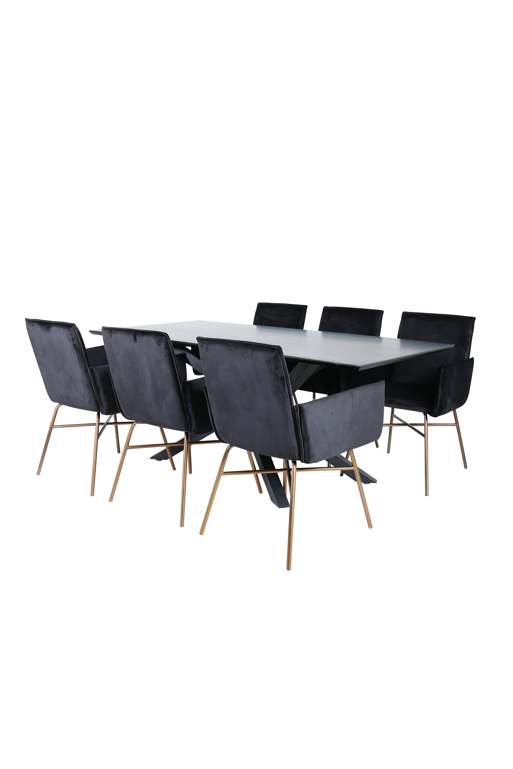 Matgrupp Piazza med stolarna Petra-GR Dining Set-Venture Home-peaceofhome.se