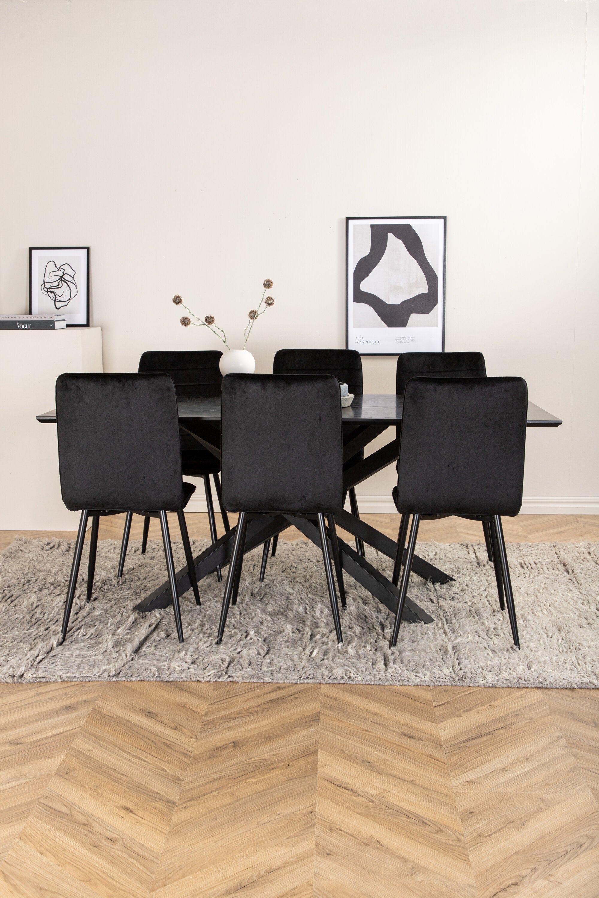 Matgrupp Piazza med stolarna Windu-GR Dining Set-Venture Home-peaceofhome.se