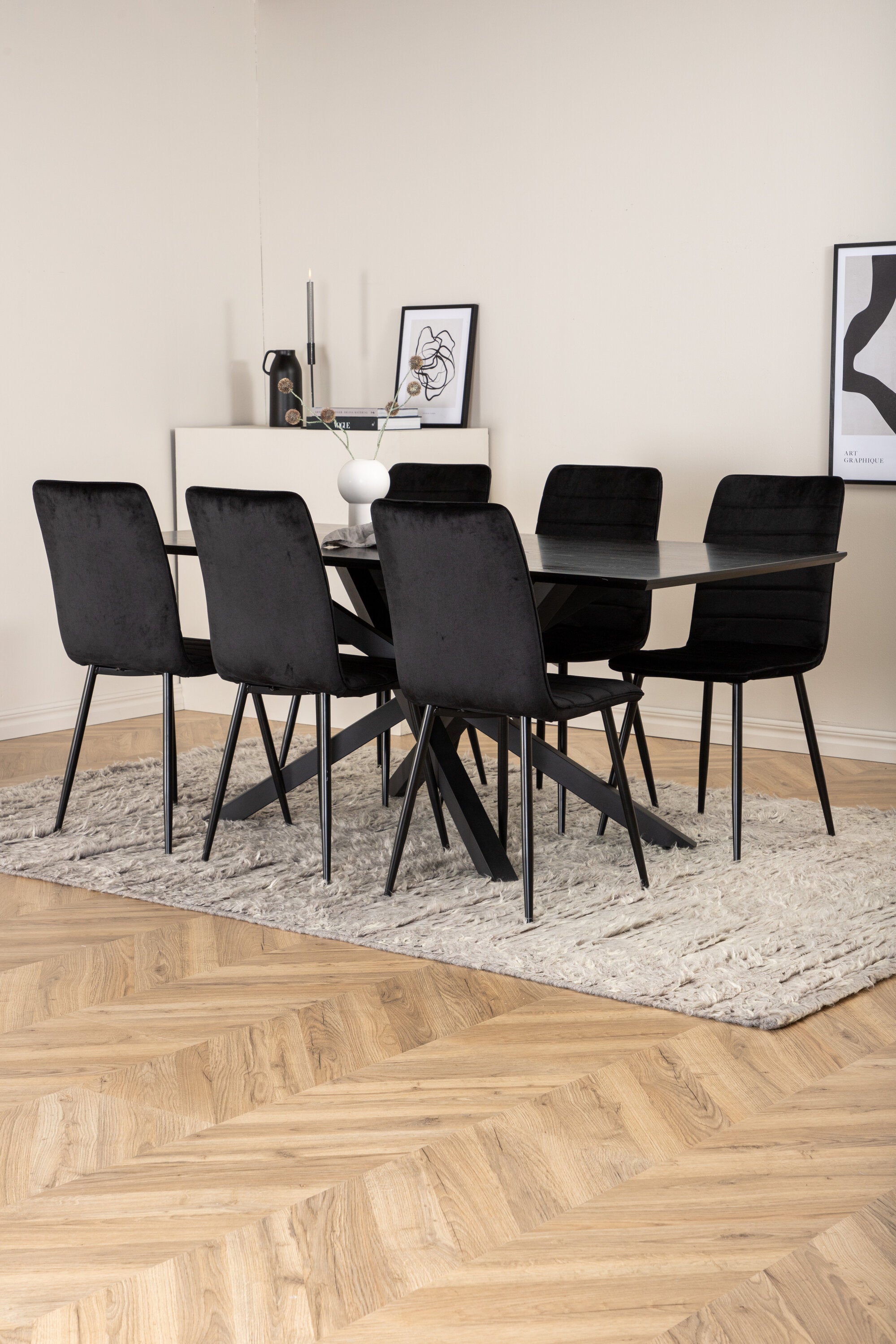 Matgrupp Piazza med stolarna Windu-GR Dining Set-Venture Home-peaceofhome.se