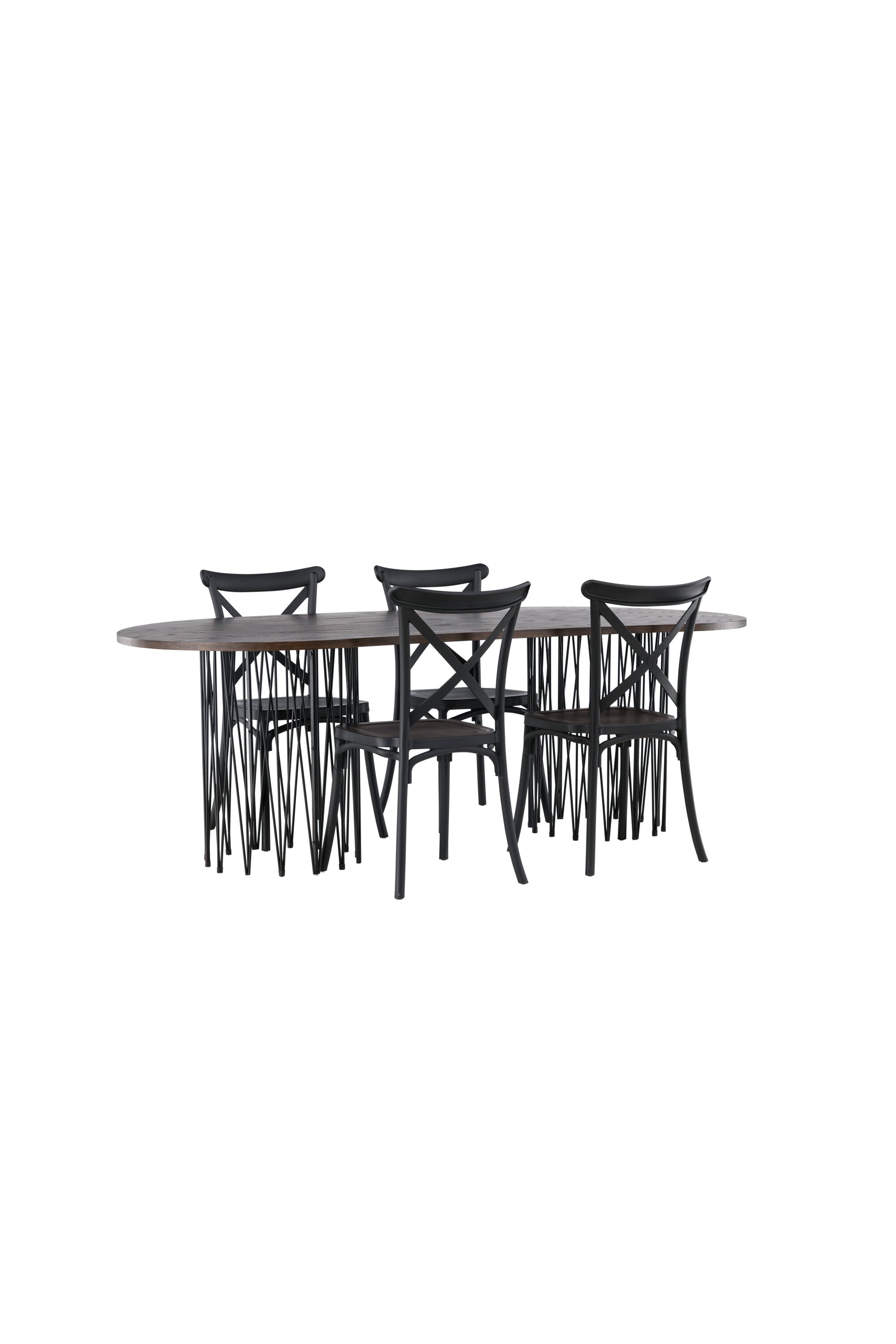 Matgrupp Stone med stolarna Crosett-GR Dining Set-Venture Home-peaceofhome.se