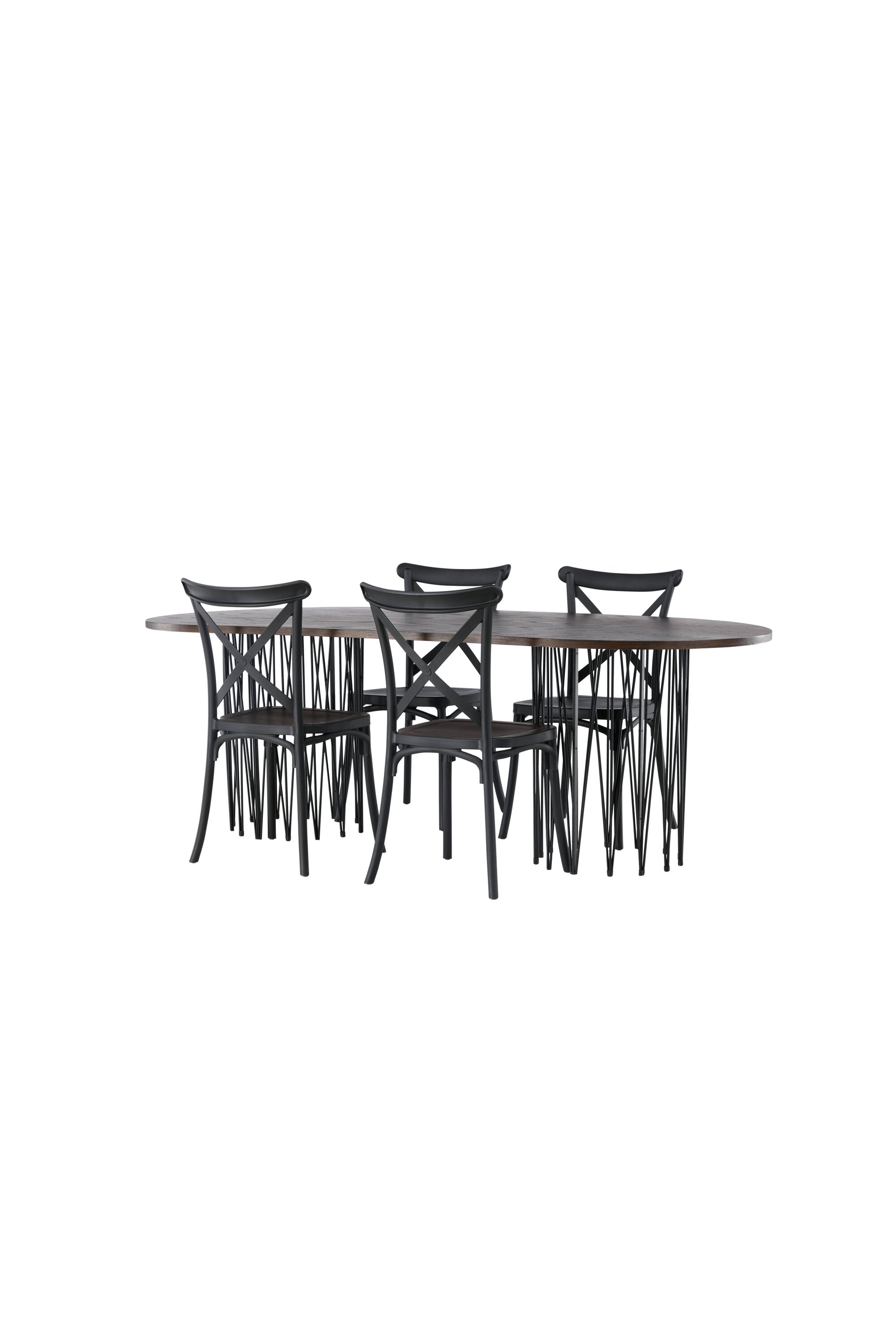 Matgrupp Stone med stolarna Crosett-GR Dining Set-Venture Home-peaceofhome.se