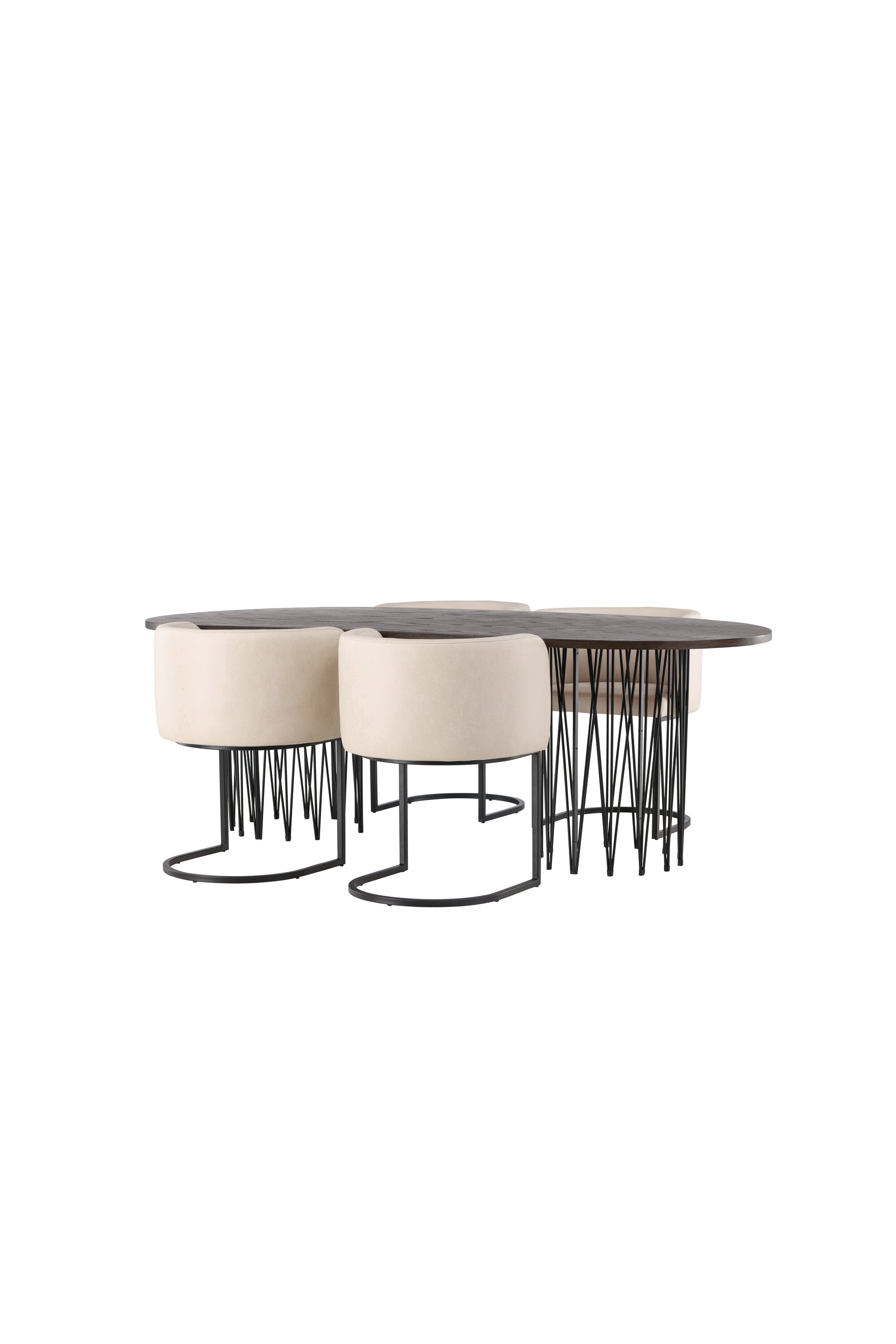 Matgrupp Stone med stolarna Simrishamn-GR Dining Set-Venture Home-peaceofhome.se