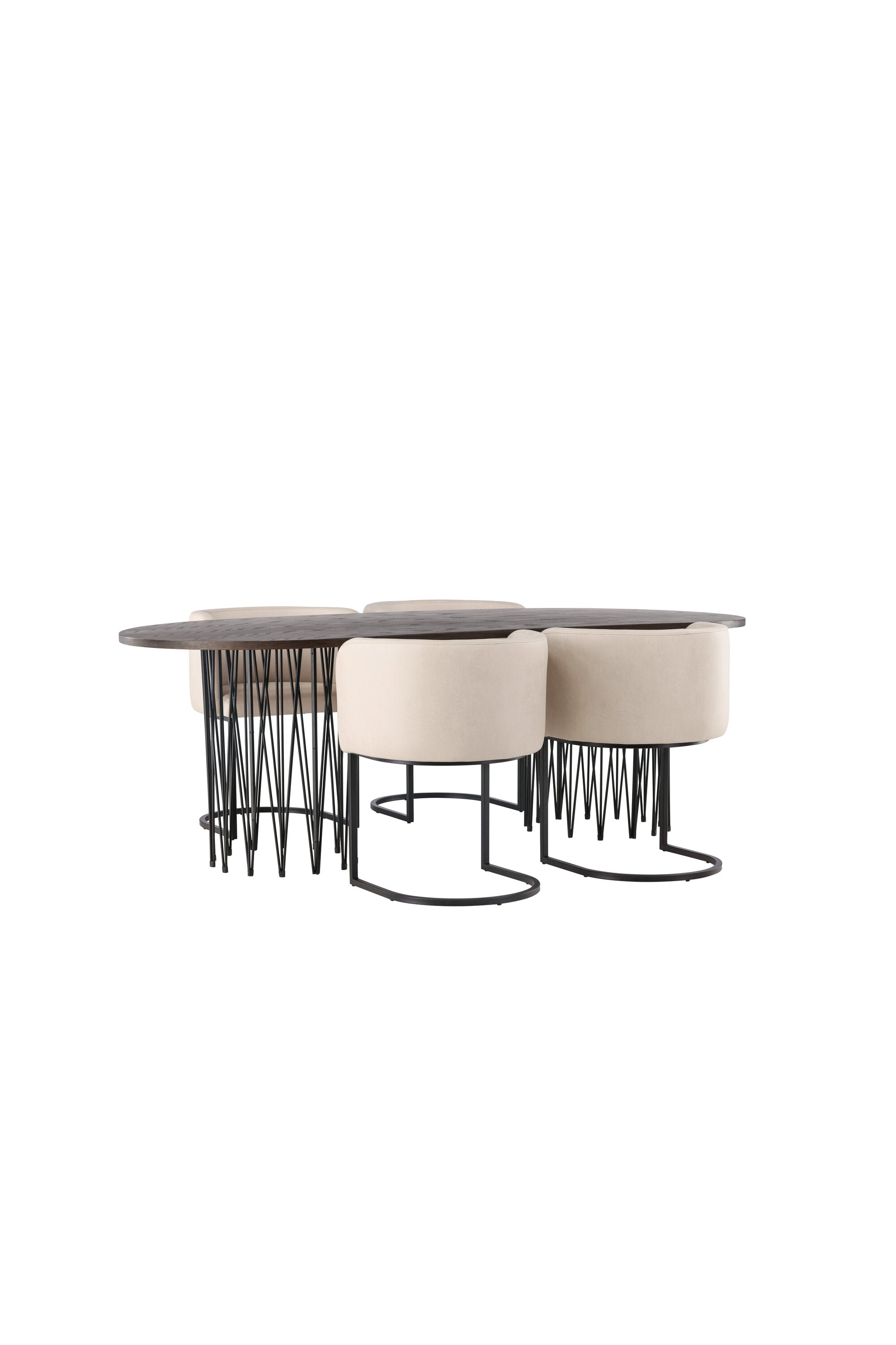 Matgrupp Stone med stolarna Simrishamn-GR Dining Set-Venture Home-peaceofhome.se