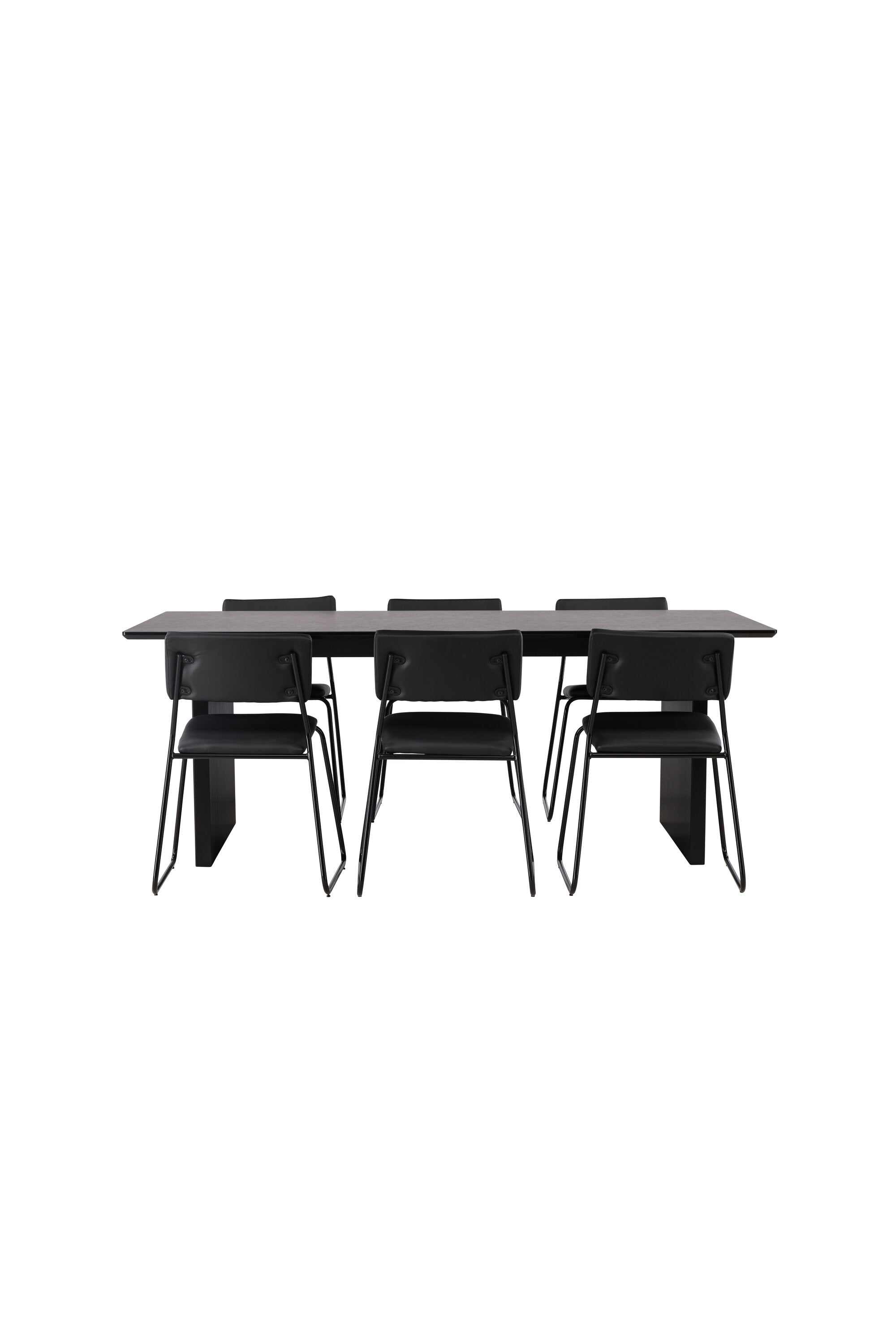 Matgrupp Vail med 6st matstolar Kenth-GR Dining Set-Venture Home-peaceofhome.se