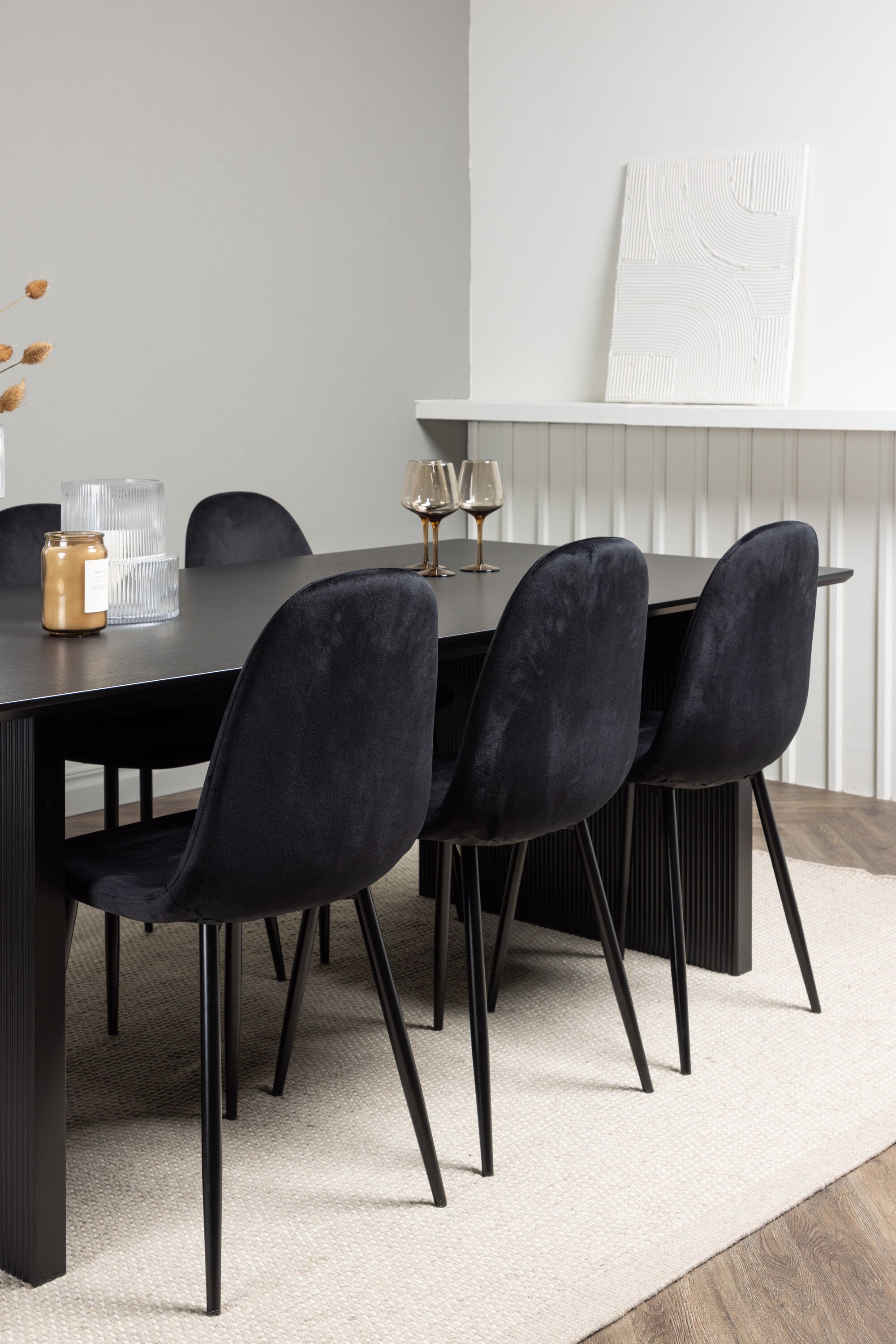 Matgrupp Vail med stolarna Polar-GR Dining Set-Venture Home-peaceofhome.se