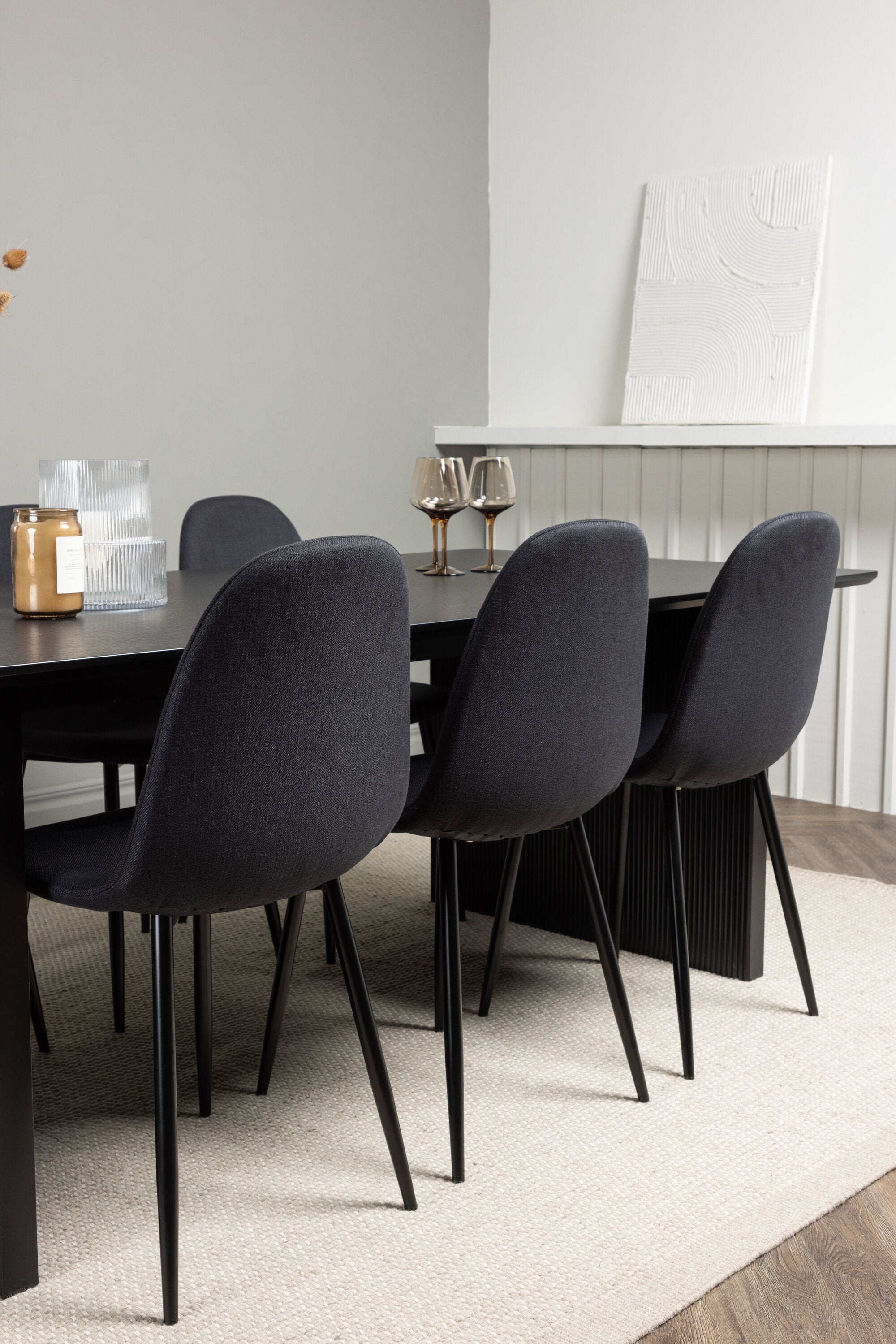 Matgrupp Vail med stolarna Polar-GR Dining Set-Venture Home-peaceofhome.se