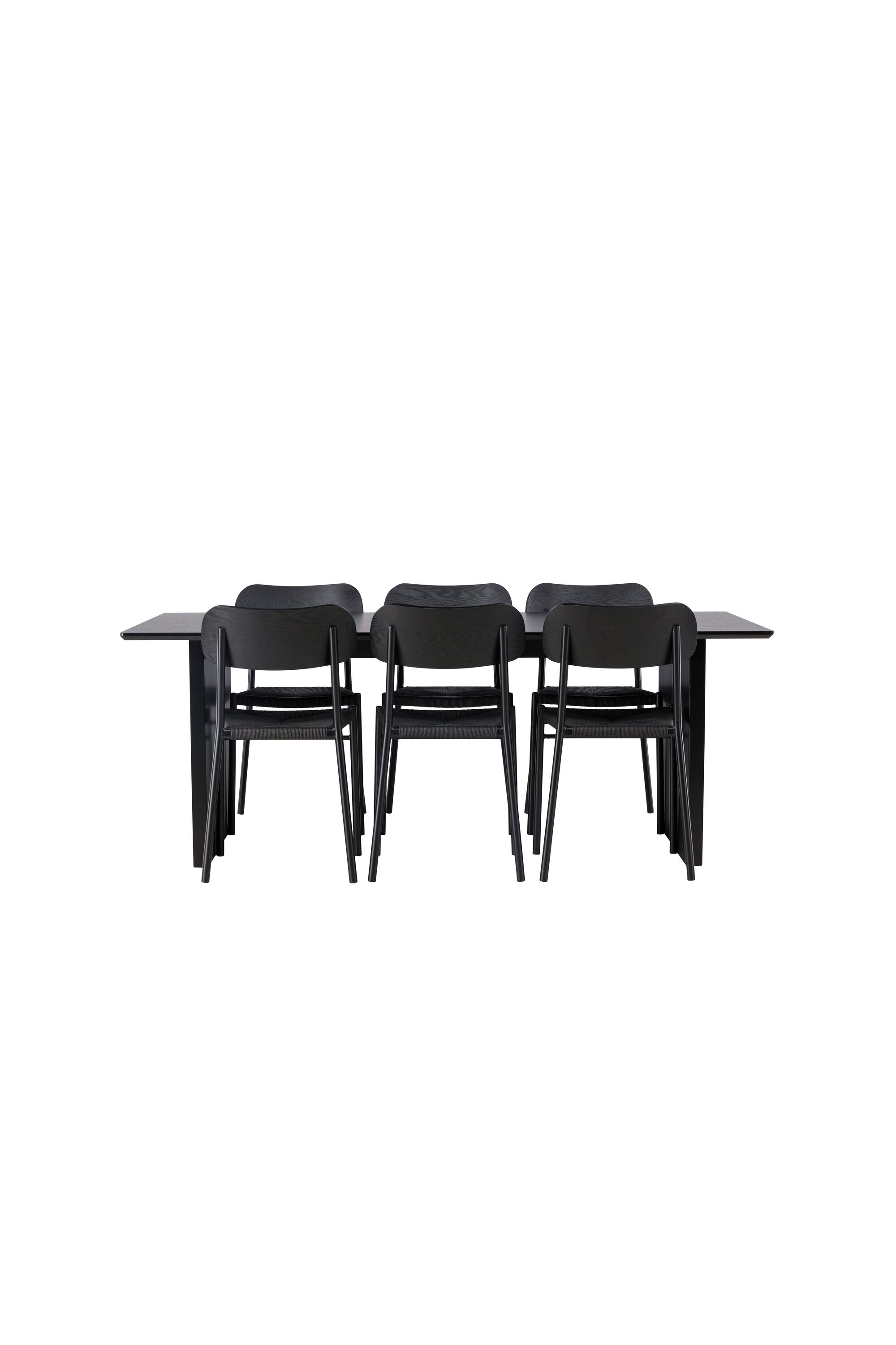 Matgrupp Vail med stolarna Polly-GR Dining Set-Venture Home-peaceofhome.se