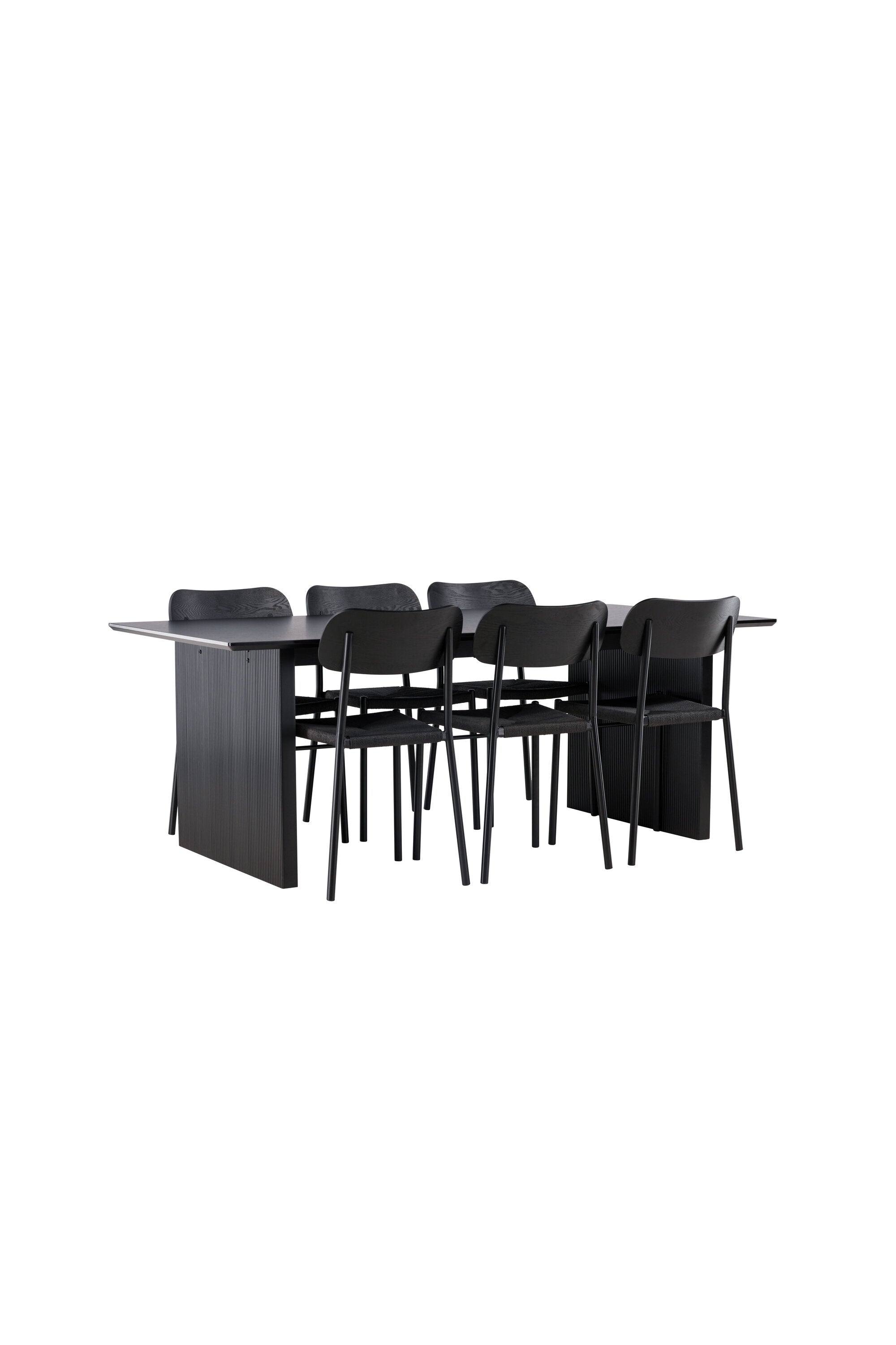 Matgrupp Vail med stolarna Polly-GR Dining Set-Venture Home-peaceofhome.se