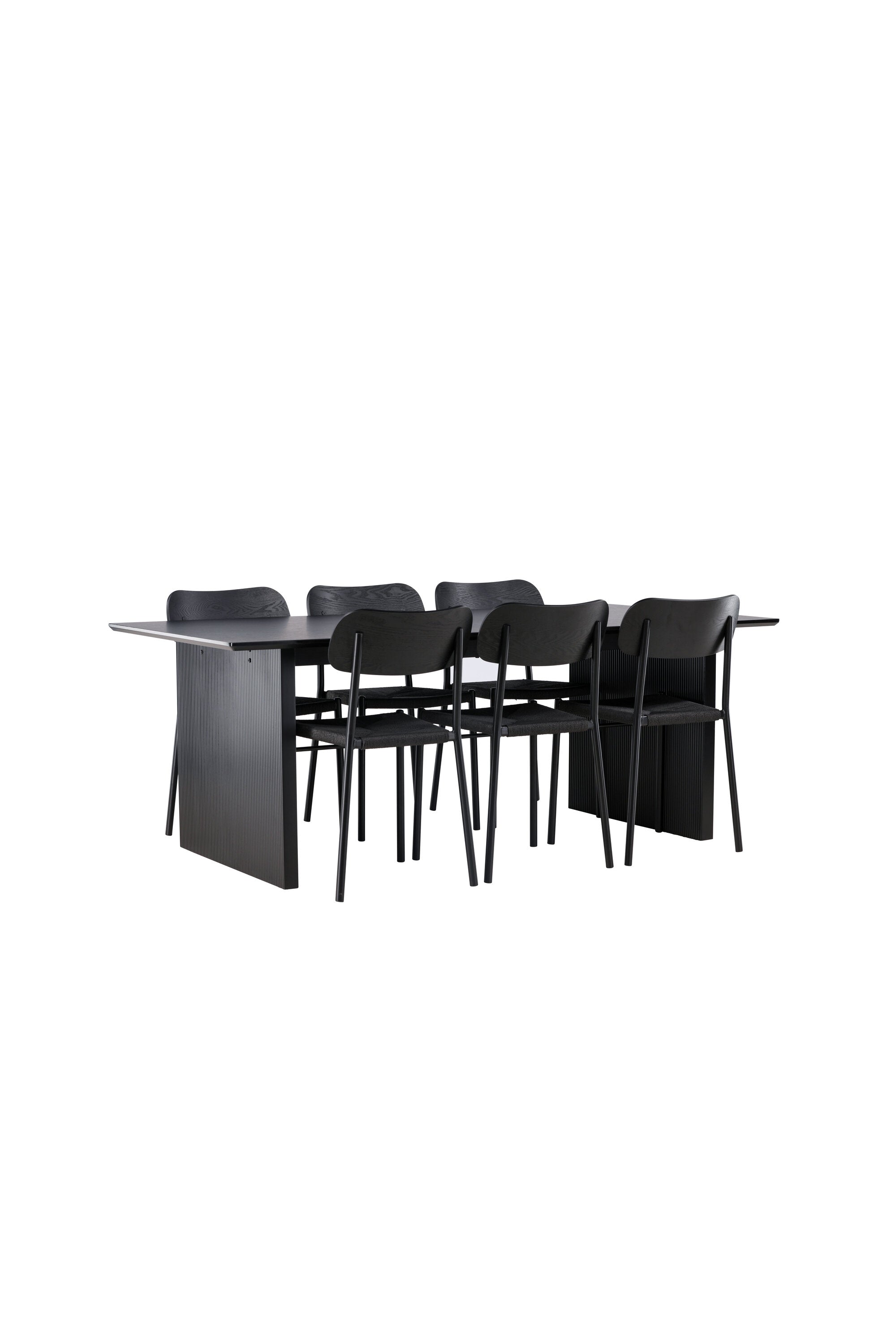 Matgrupp Vail med stolarna Polly-GR Dining Set-Venture Home-peaceofhome.se