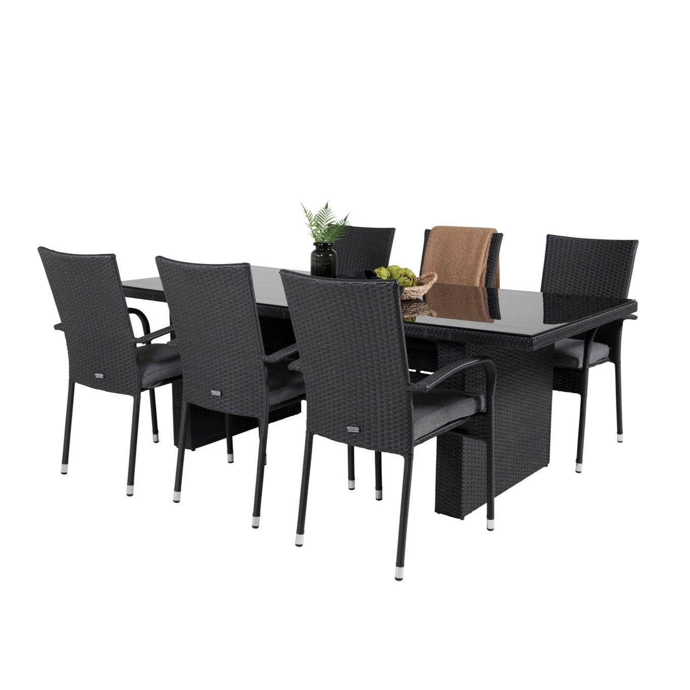 Matgrupp Padova med stolarna Anna-Table Set-Venture Home-peaceofhome.se