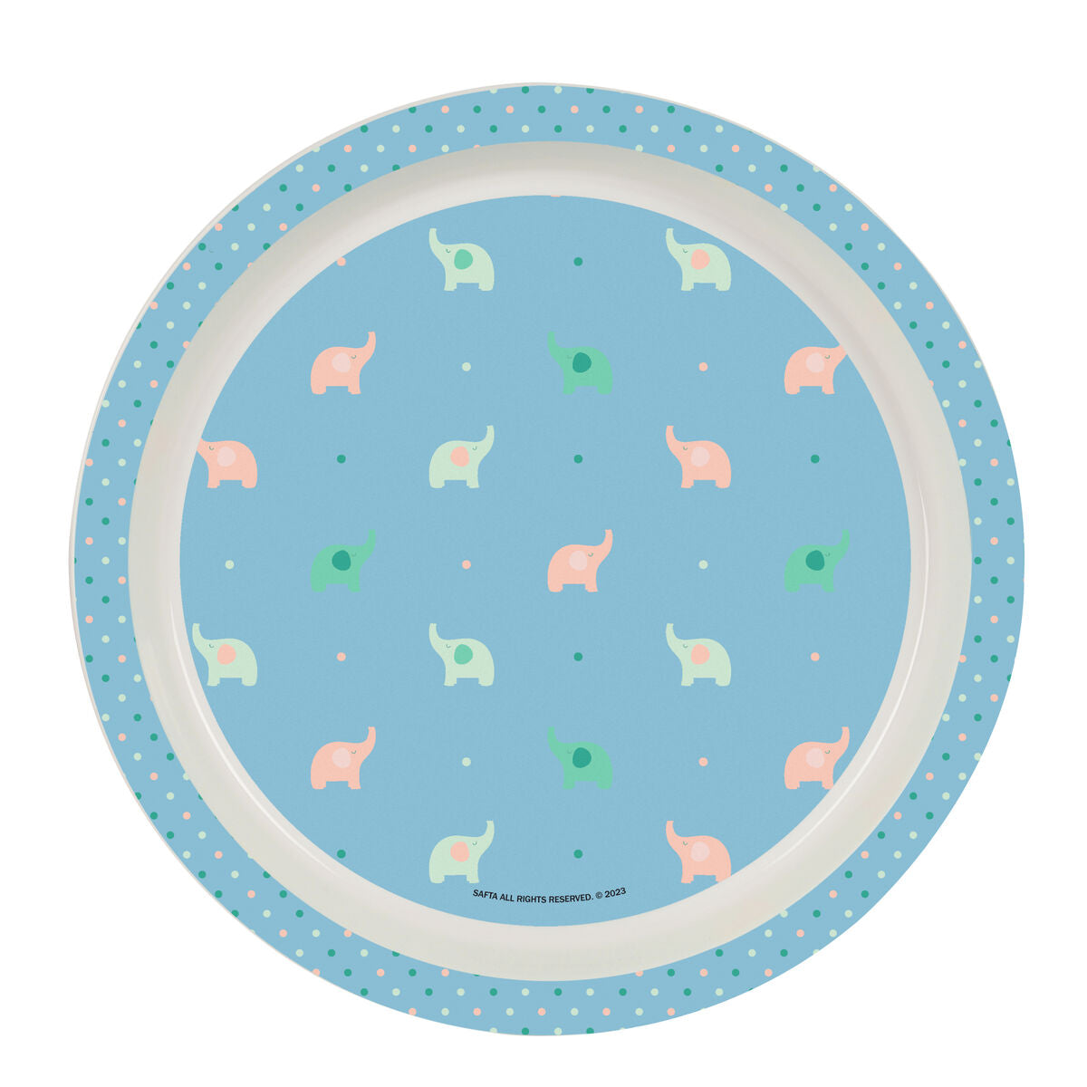 Matset för barn Safta Elefantes (4 Delar)-Hem och matlagning, Bestick, porslin och glas-Safta-peaceofhome.se