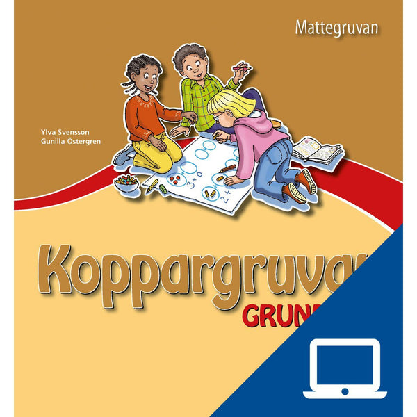 Mattegruvan 1-3 Koppargruvan, digitalt lärarmaterial, 12 mån (OBS! Endast för lärare)-Digitala böcker-Gleerups Utbildning AB-peaceofhome.se