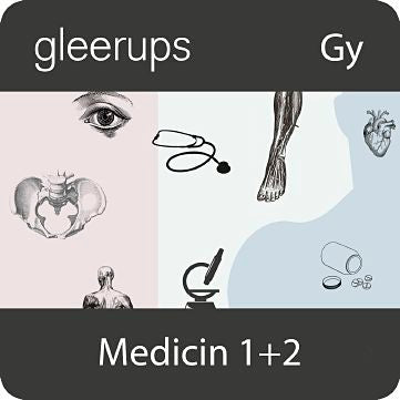 Medicin 1+2, digitalt läromedel, elev, 6 mån-Digitala böcker-Gleerups Utbildning AB-peaceofhome.se