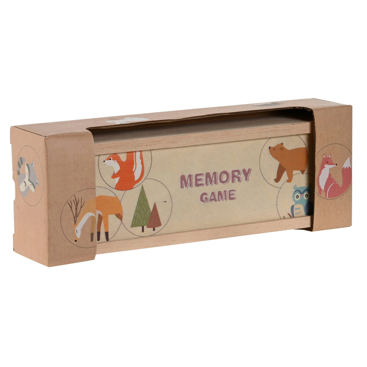 Memory-spel Home ESPRIT 19 x 6,5 x 4 cm-Leksaker och spel, Spel och tillbehör-Home ESPRIT-peaceofhome.se