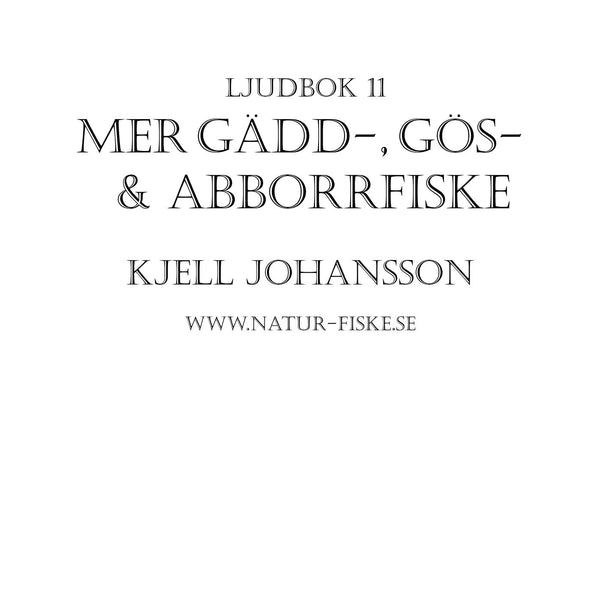 Mer Gädd, Gös och Abborrfiske – Ljudbok – Laddas ner-Digitala böcker-Axiell-peaceofhome.se