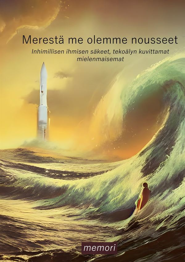 Merestä me olemme nousseet: Inhimillisen ihmisen säkeet, tekoälyn kuvittamat mielenmaisemat – E-bok – Laddas ner-Digitala böcker-Axiell-peaceofhome.se