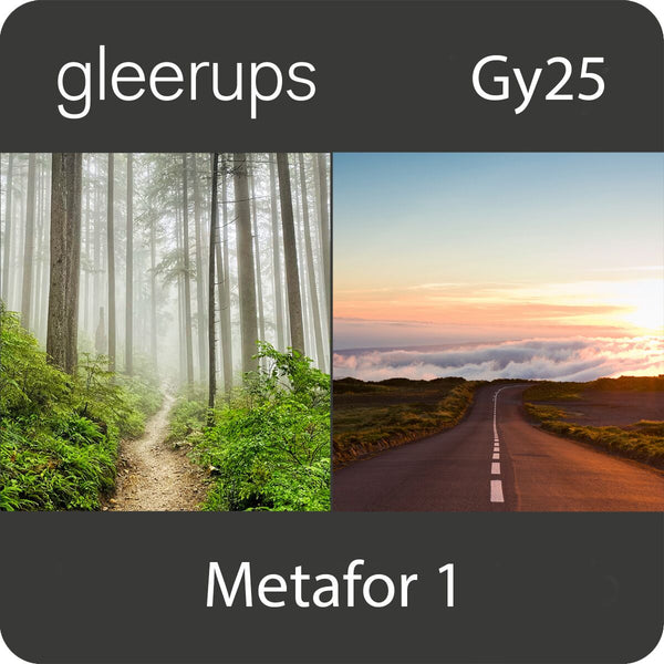 Metafor svenska 1, digitalt läromedel, elev, 12 mån, Gy25-Digitala böcker-Gleerups Utbildning AB-peaceofhome.se