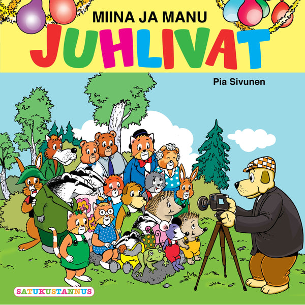 Miina ja Manu juhlivat – Ljudbok – Laddas ner-Digitala böcker-Axiell-peaceofhome.se