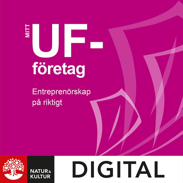 Mitt UF-företag: Entreprenörskap Digital-Digitala böcker-Natur & Kultur Digital-peaceofhome.se