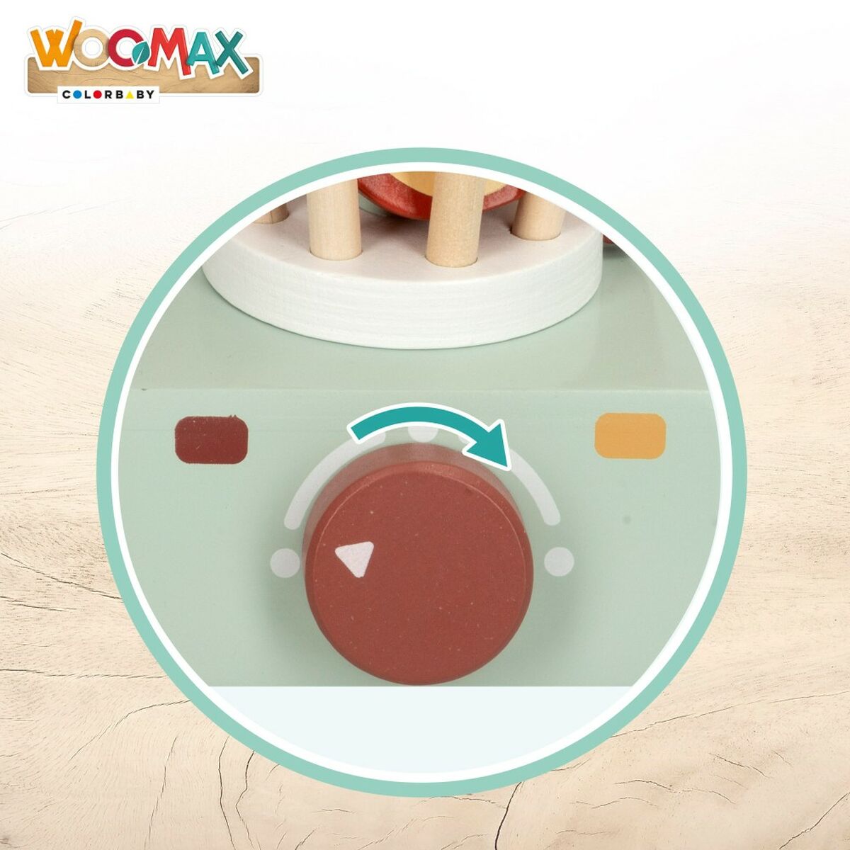 Mixer för leksaker Woomax 6 Delar 11,5 x 17,5 x 11,5 cm (6 antal)-Leksaker och spel, Imitera spel-Woomax-peaceofhome.se