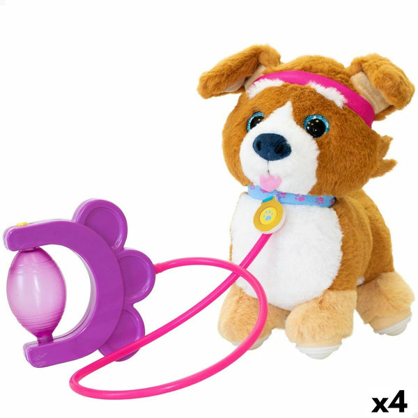 Mjukdjur Eolo Sprint Puppy Hund 20 x 22,5 x 14 cm (4 antal)-Leksaker och spel, Mjuka leksaker-Eolo-peaceofhome.se