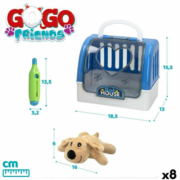 Mjukdjur GoGo Friends 18,5 x 15,5 x 13 cm (8 antal)-Leksaker och spel, Mjuka leksaker-GoGo Friends-peaceofhome.se