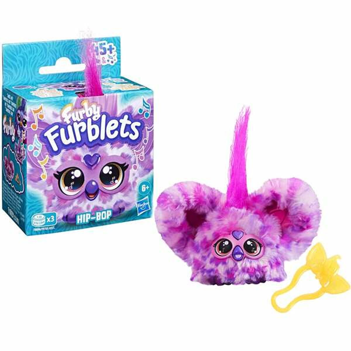 Mjukdjur med ljud Hasbro Furby Furblets 12 cm-Leksaker och spel, Mjuka leksaker-Hasbro-peaceofhome.se