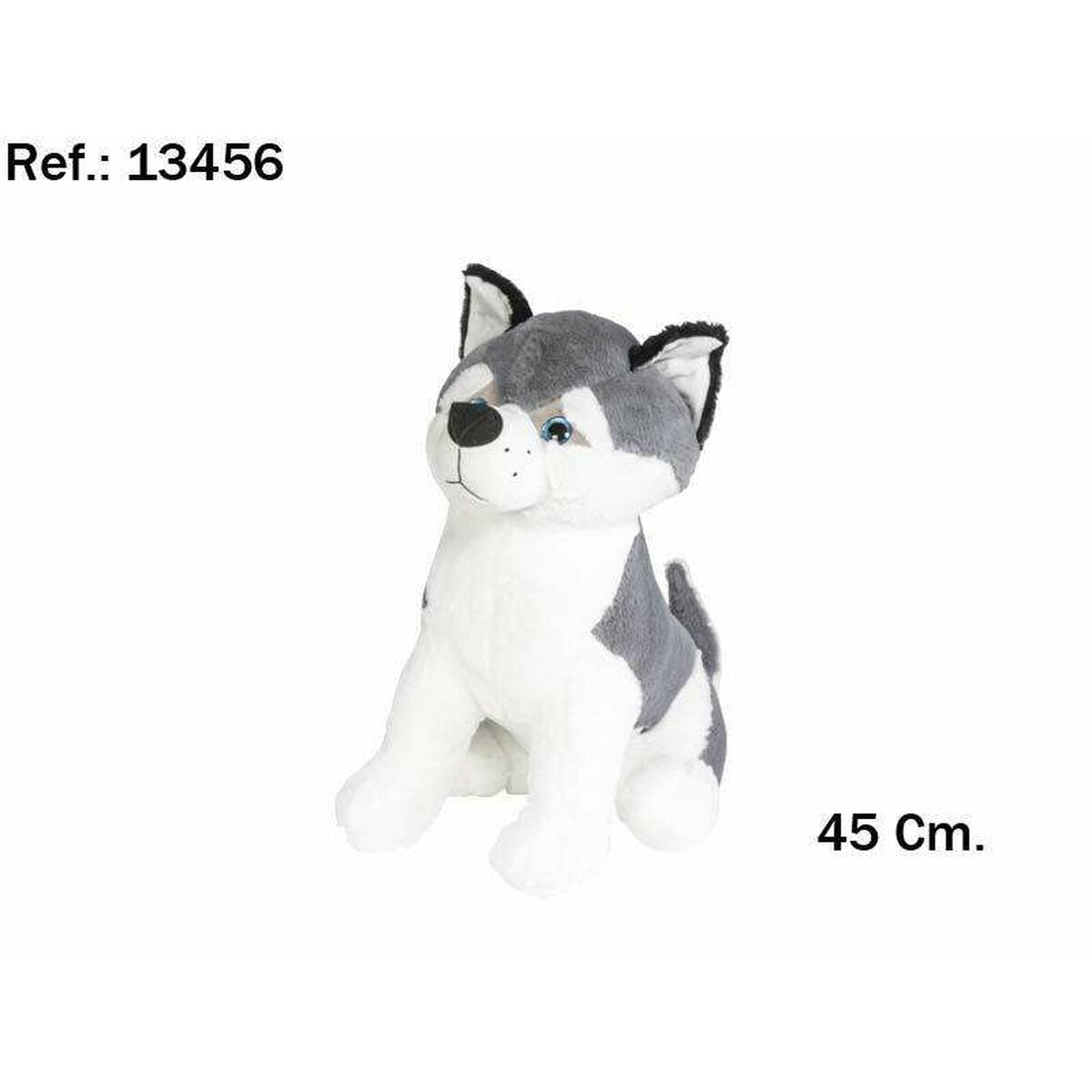 Mjukisleksak Artesanía Beatriz Husky Hund 45 cm Plast-Leksaker och spel, Mjuka leksaker-Artesanía Beatriz-peaceofhome.se