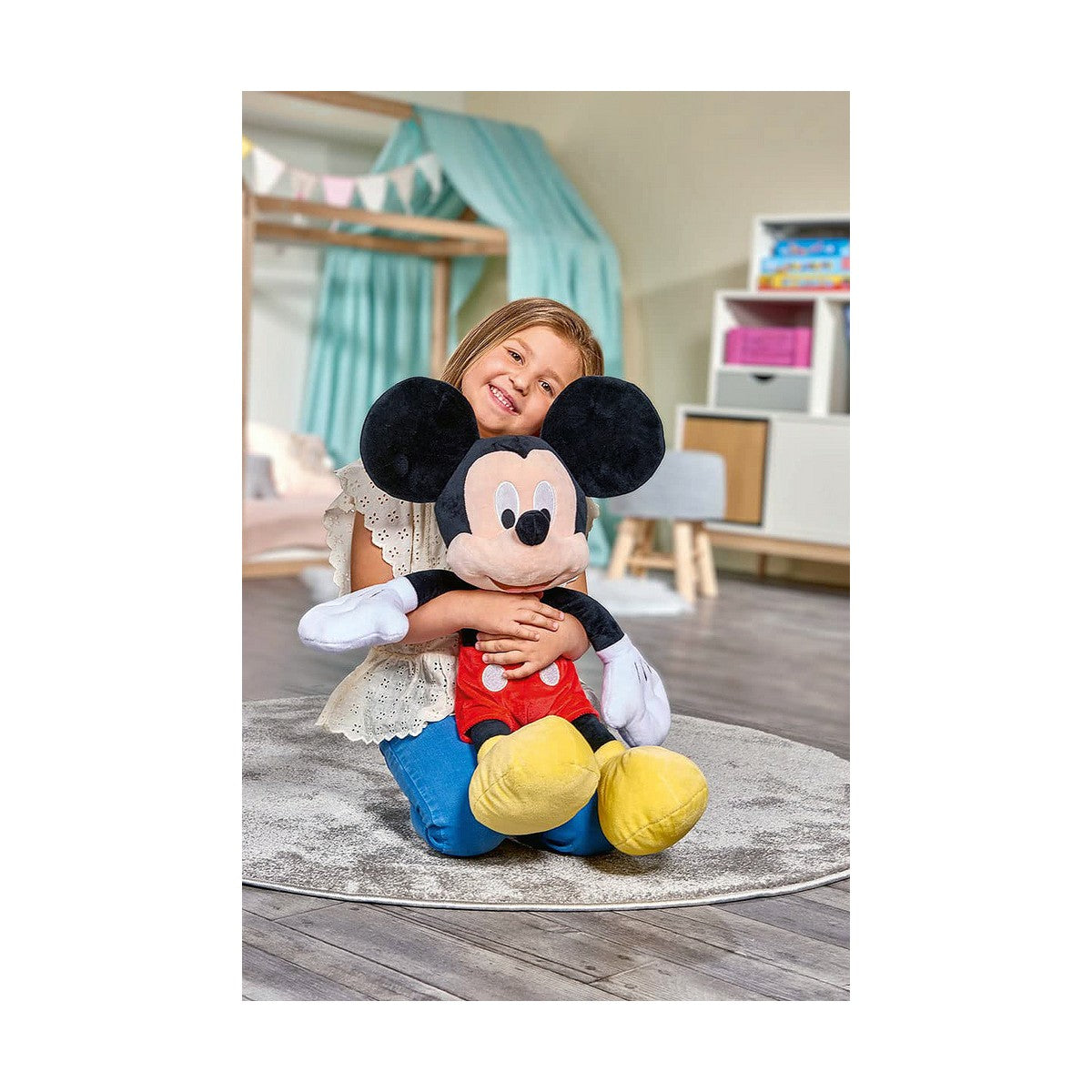 Mjukisleksak Mickey Mouse Mickey Mouse Disney 61 cm-Leksaker och spel, Mjuka leksaker-Mickey Mouse-peaceofhome.se
