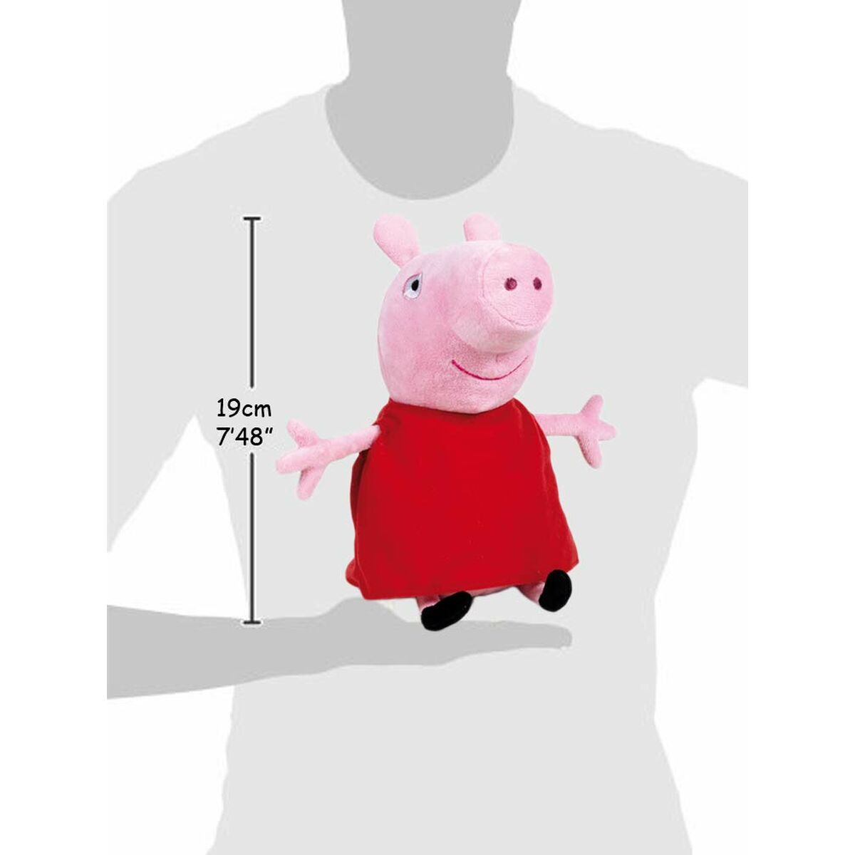 Mjukisleksak Peppa Pig 20 cm-Leksaker och spel, Mjuka leksaker-Peppa Pig-peaceofhome.se