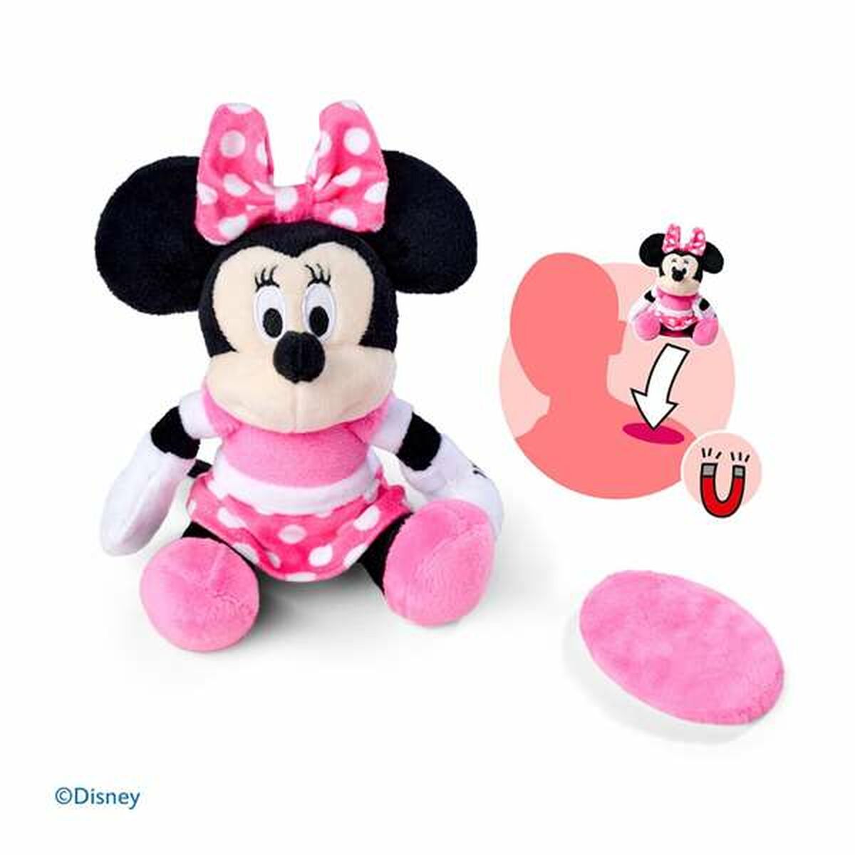 Mjukisleksak Smoby Minnie 12 cm-Leksaker och spel, Mjuka leksaker-Smoby-peaceofhome.se