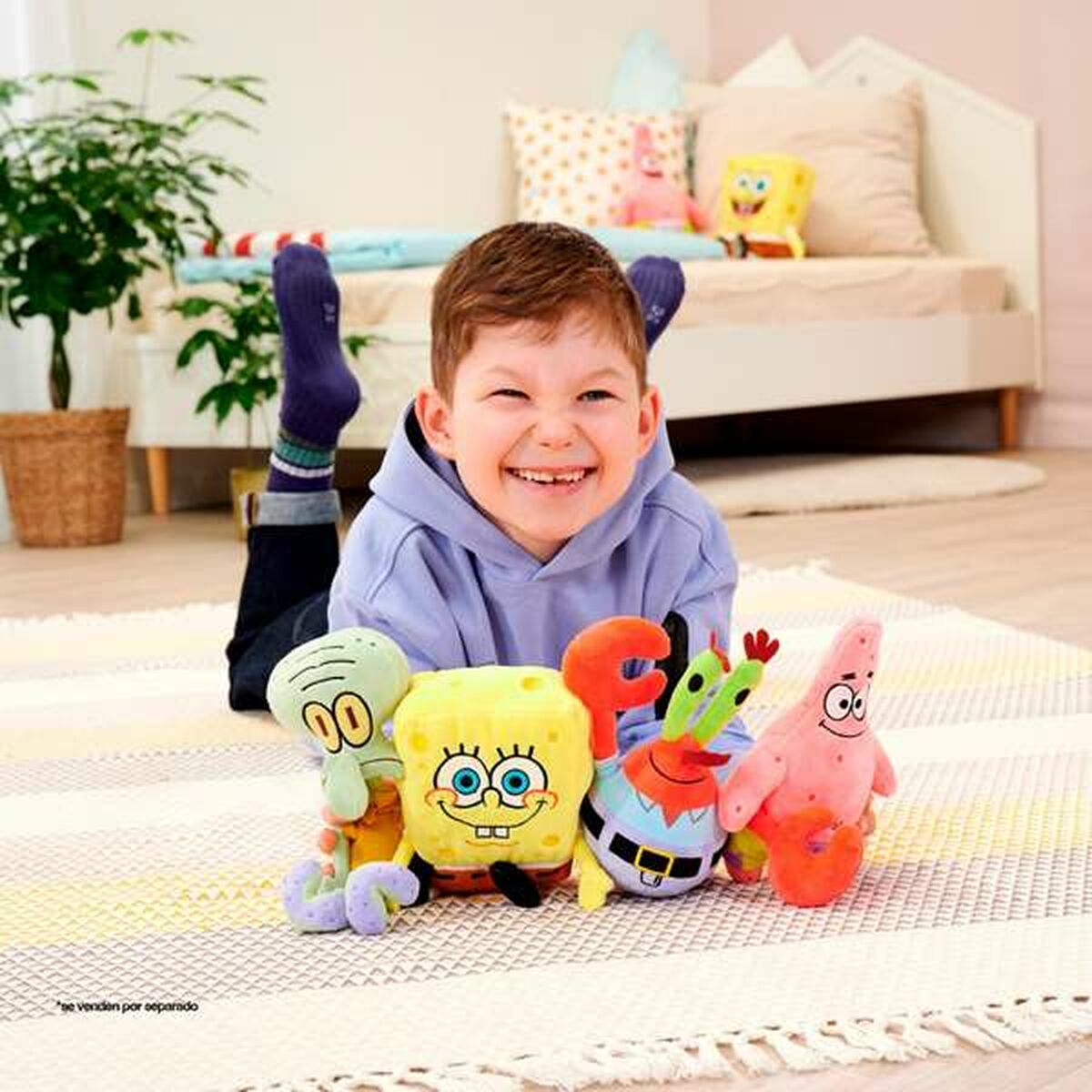 Mjukisleksak Spongebob Calamardo 20 cm-Leksaker och spel, Mjuka leksaker-Spongebob-peaceofhome.se